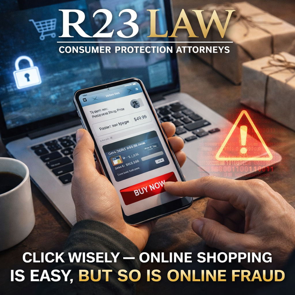 CLICK WISELY — Online Shopping Is Easy, But So Is Online Fraud