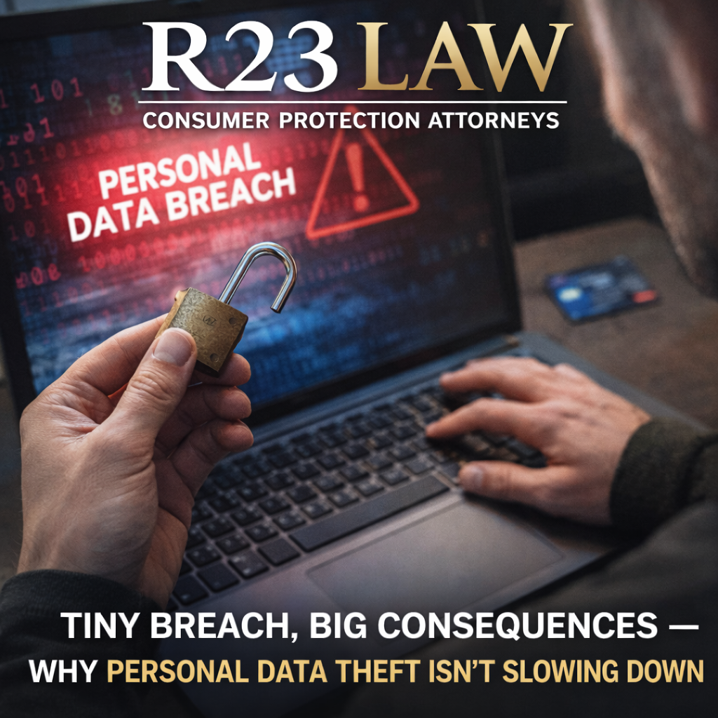 TINY BREACH, BIG CONSEQUENCES — Why Personal Data Theft Isn’t Slowing Down