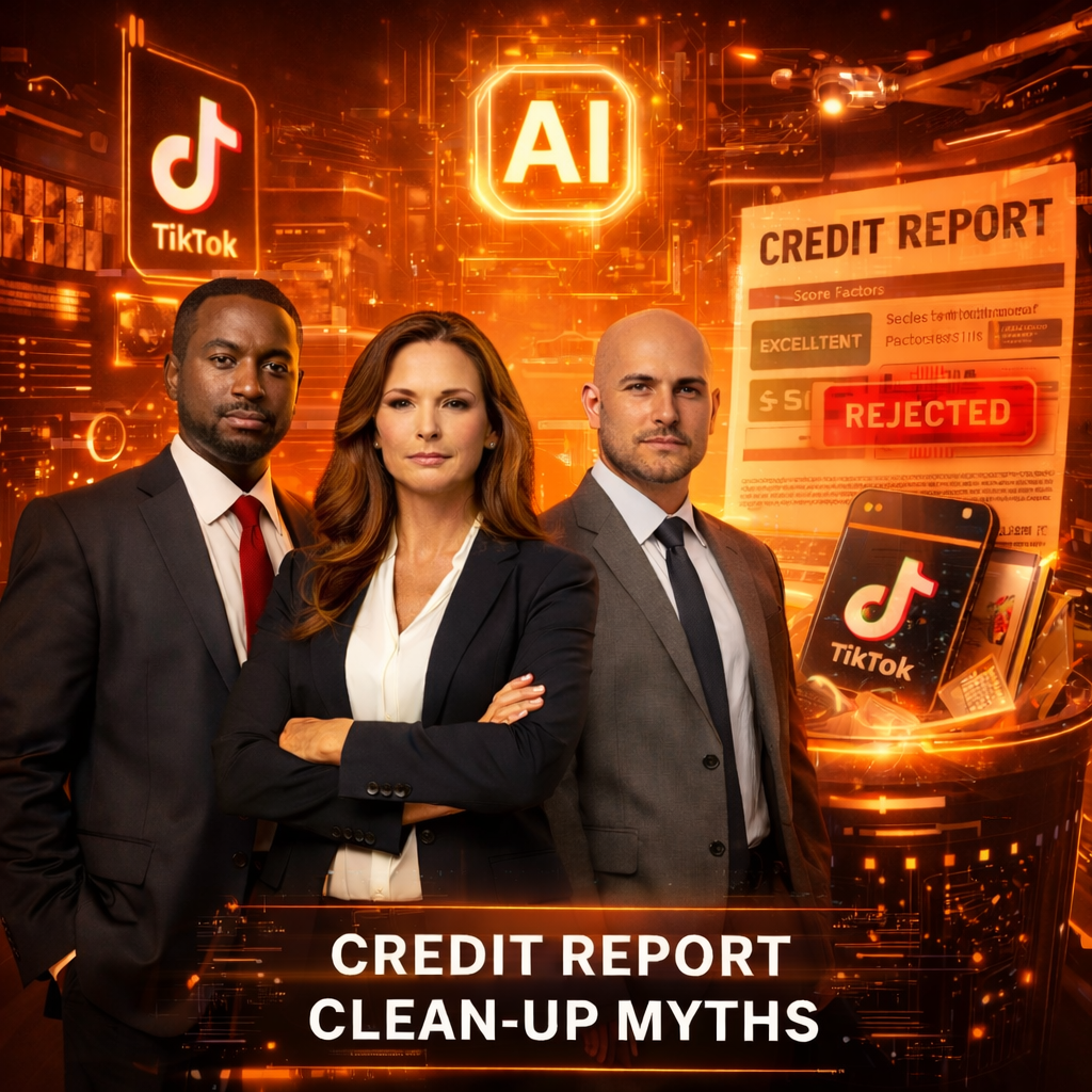 CREDIT REPORT CLEAN-UP — Myths That Should Be Left in the Trash Bin