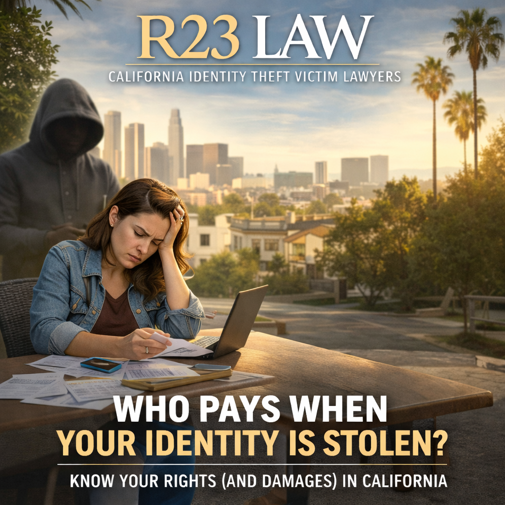 WHO PAYS WHEN YOUR IDENTITY IS STOLEN — Know Your Rights (and Damages) in California