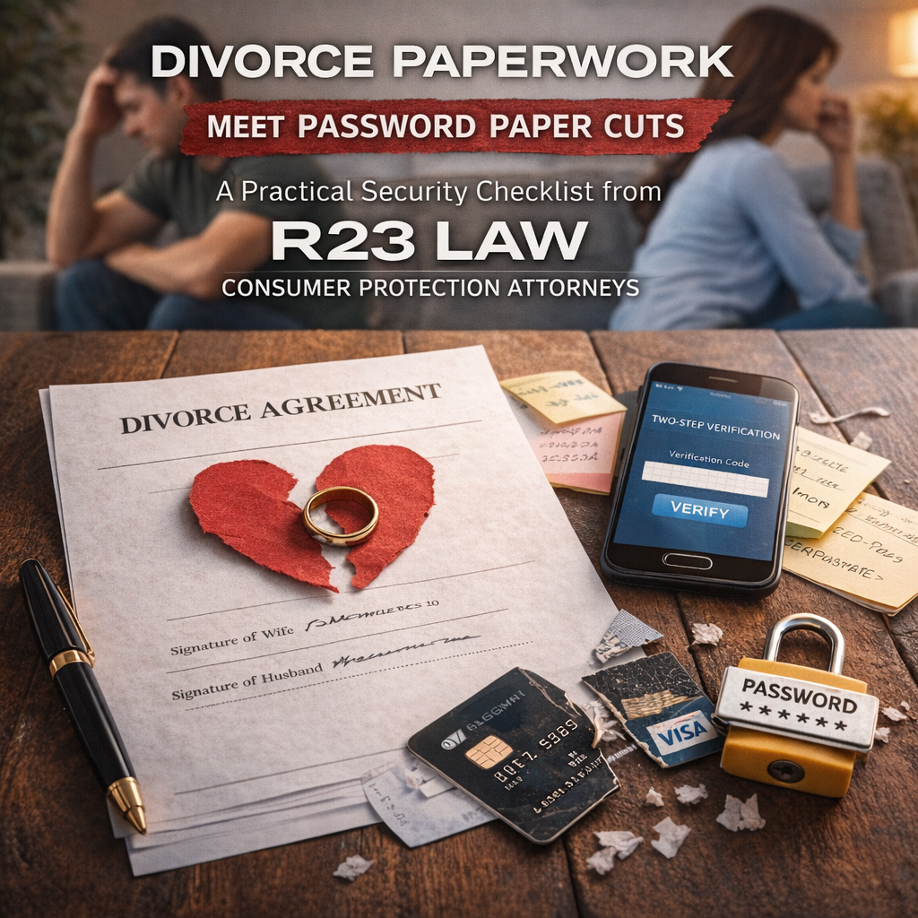 DIVORCE PAPERWORK —&nbsp;Meet Password Paper Cuts