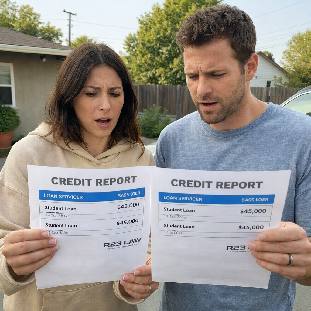 DOUBLE-BOOKED DEBT —&nbsp; When Student Loans Show Up Twice and Your Credit Pays the Price