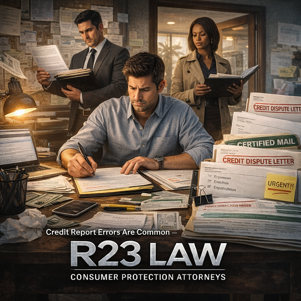 CREDIT REPORT COMEDY OF ERRORS — When Your File Gets The Plot Wrong