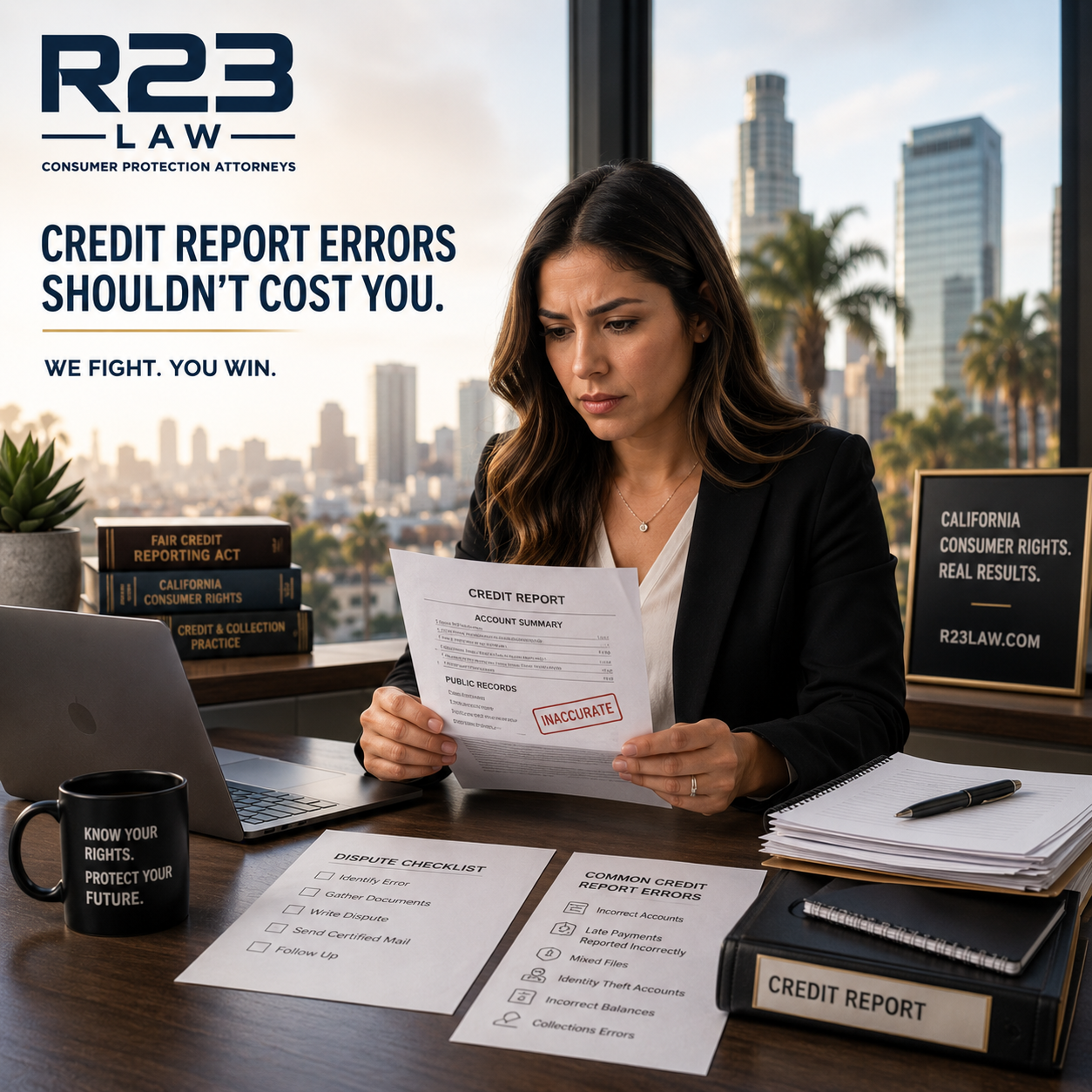 CREDIT CHECKMATE — Report Errors That Cost Consumers