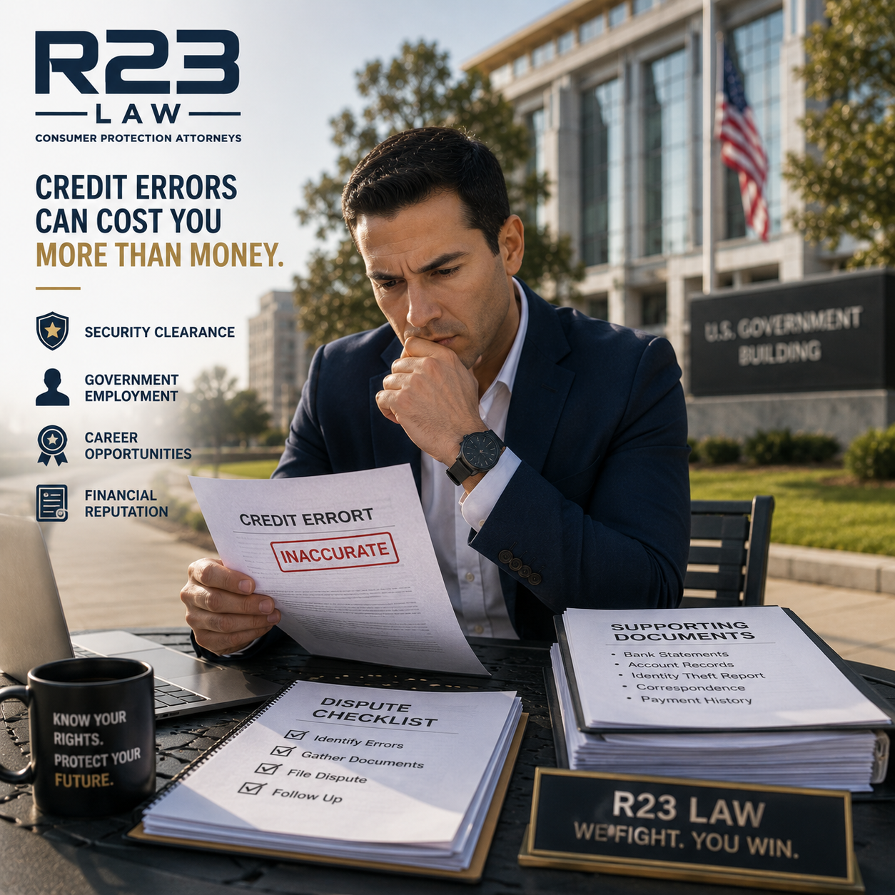 CLEARANCE ALERT — Credit Errors That Threaten Careers