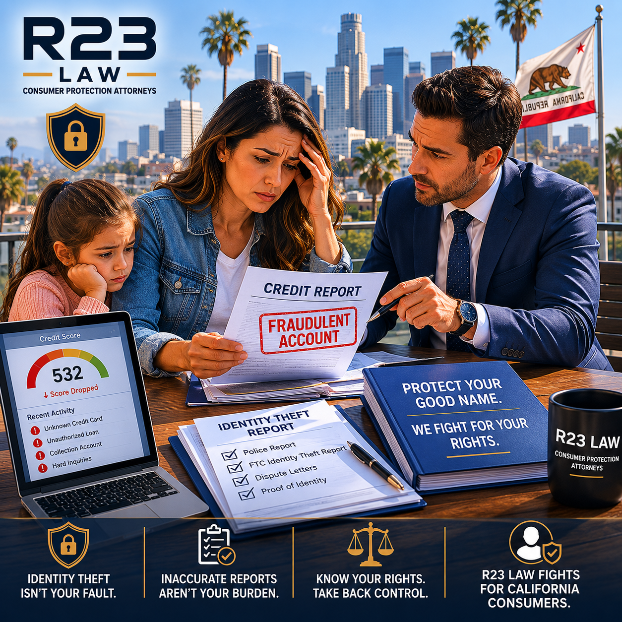 IDENTITY THEFT HAS RECEIPTS – Warning Signs, Credit Report Errors, And Consumer Protection Claims In California