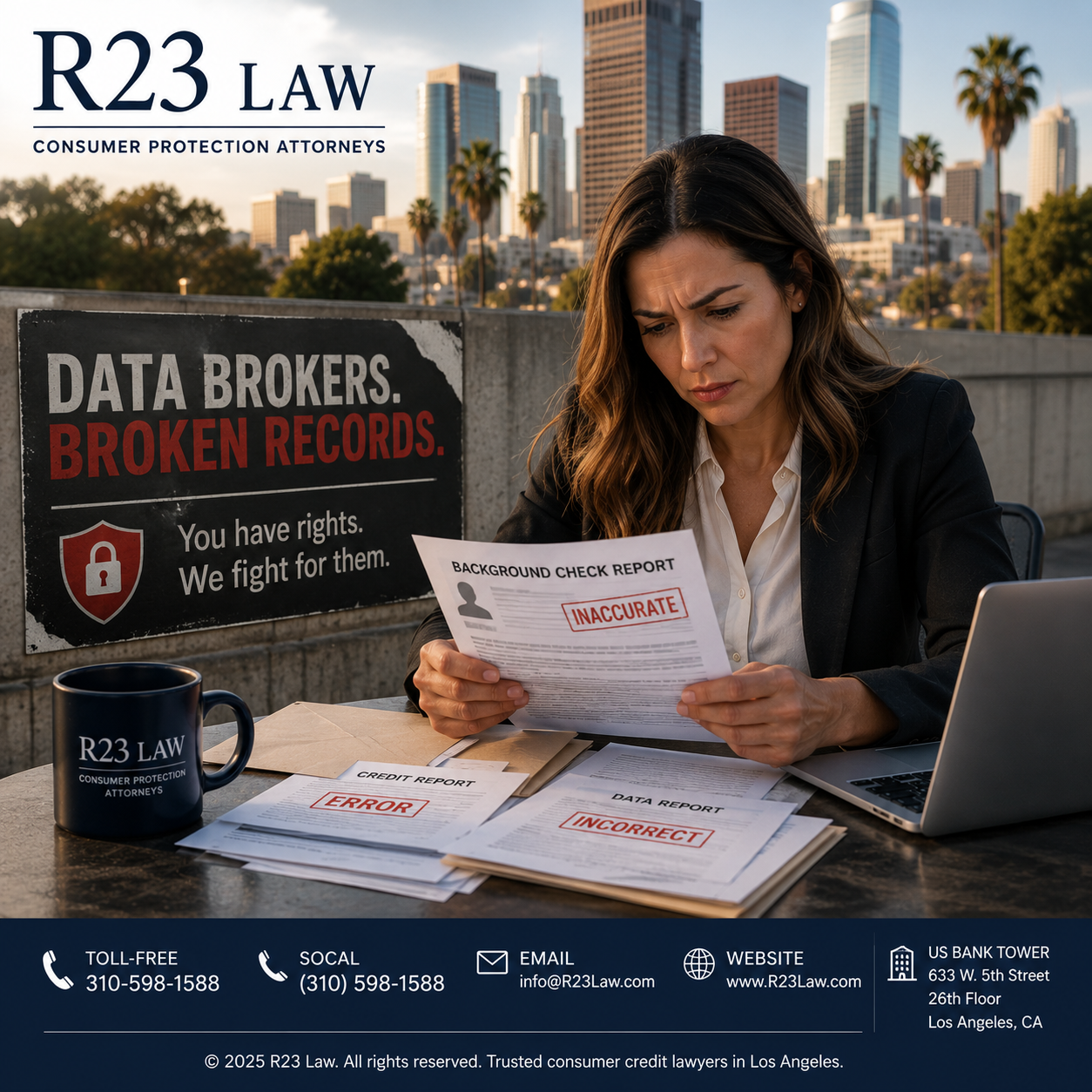DATA BROKERS, BROKEN RECORDS – California Consumer Rights After False Data Reports And Privacy Violations