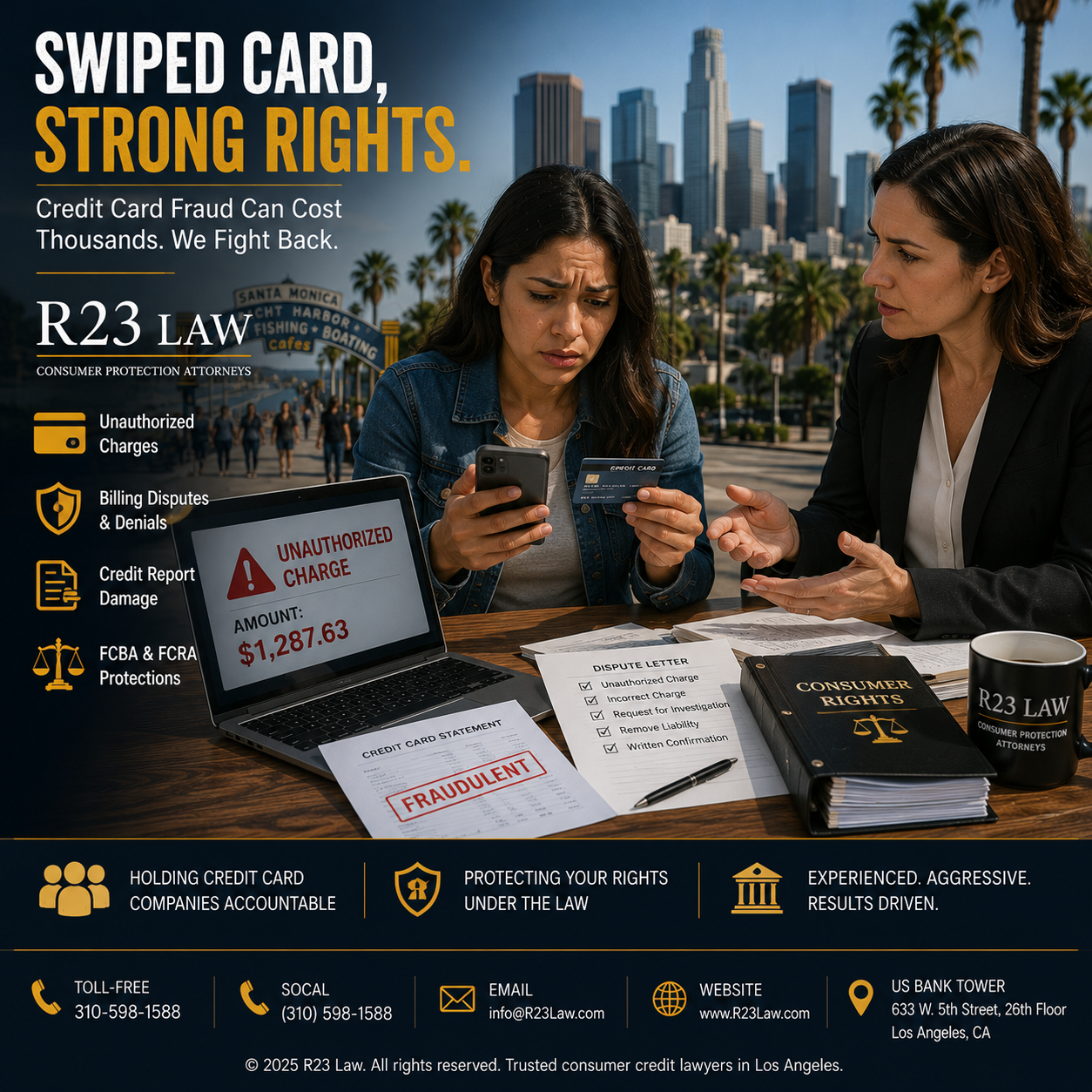 SWIPED CARD, STRONG RIGHTS – Credit Card Fraud, Unauthorized Charges, And California Consumer Protection Claims