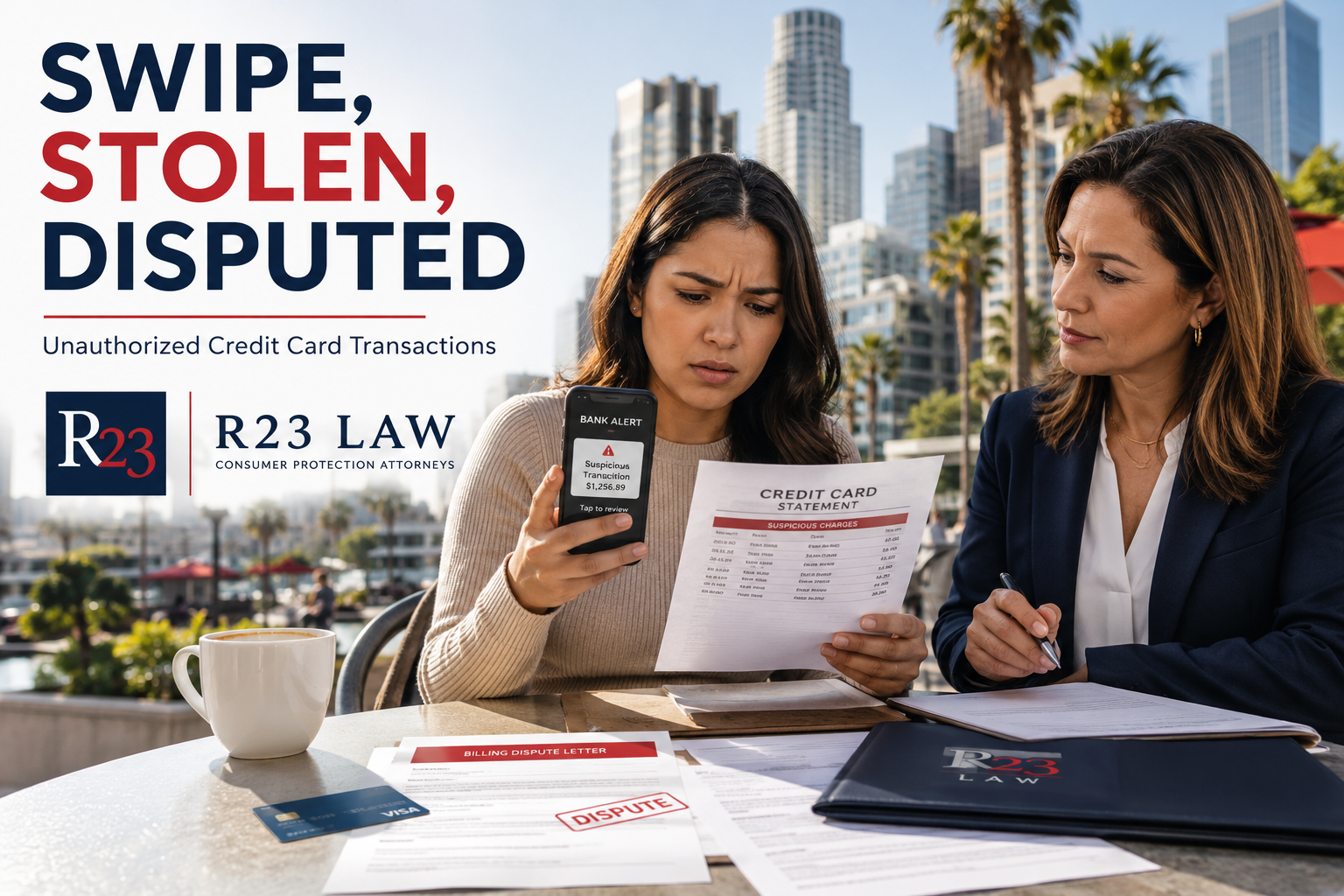 SWIPE, STOLEN, DISPUTED – Unauthorized Credit Card Transactions, Billing Errors, And California Consumer Protection Claims