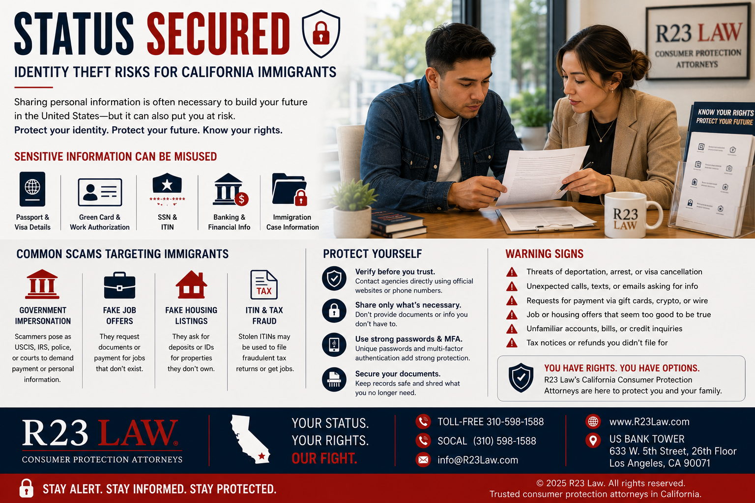 STATUS SECURED — Identity Theft Risks for California Immigrants
