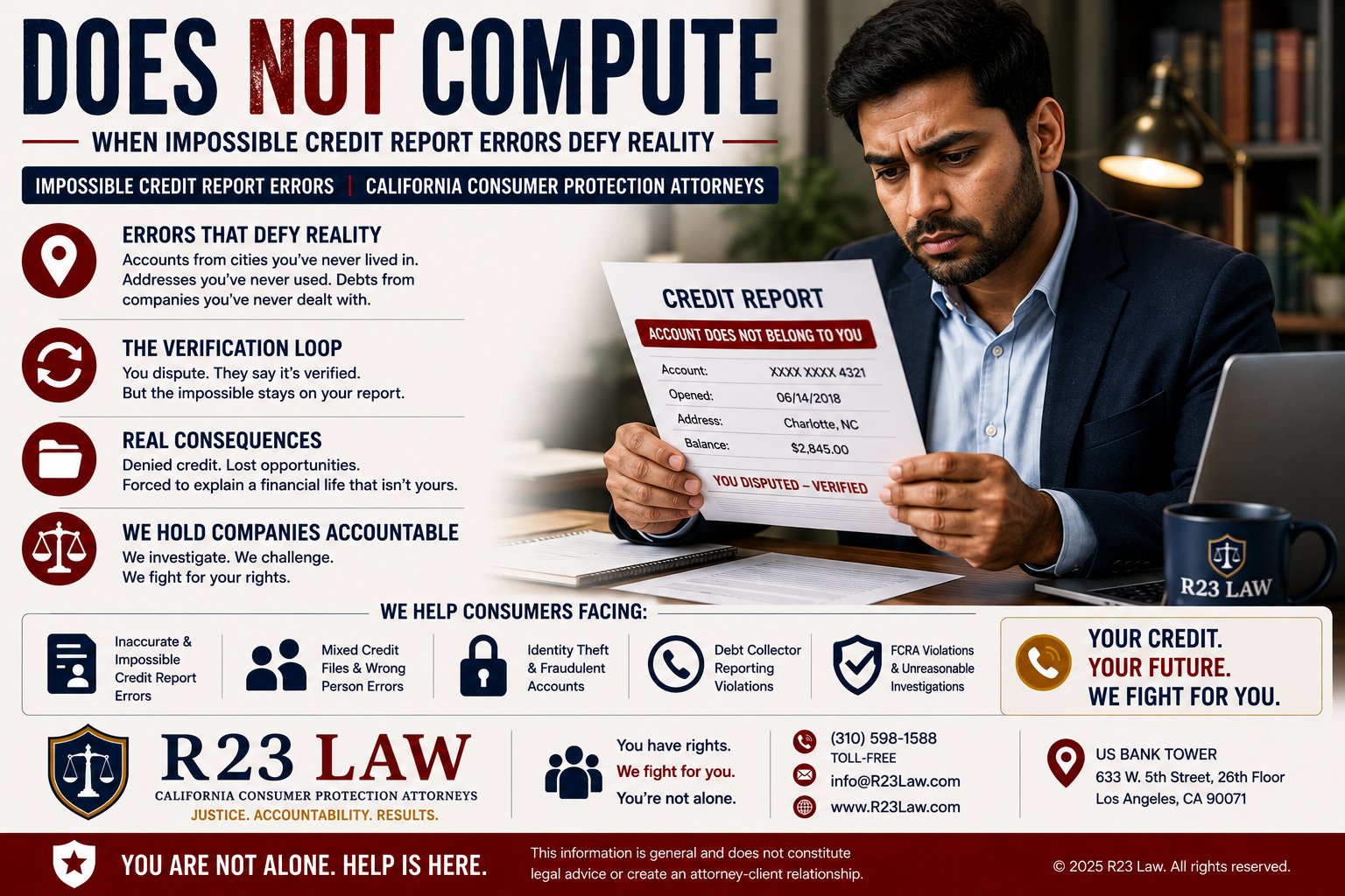 DOES NOT COMPUTE – When Impossible Credit Report Errors Defy Reality