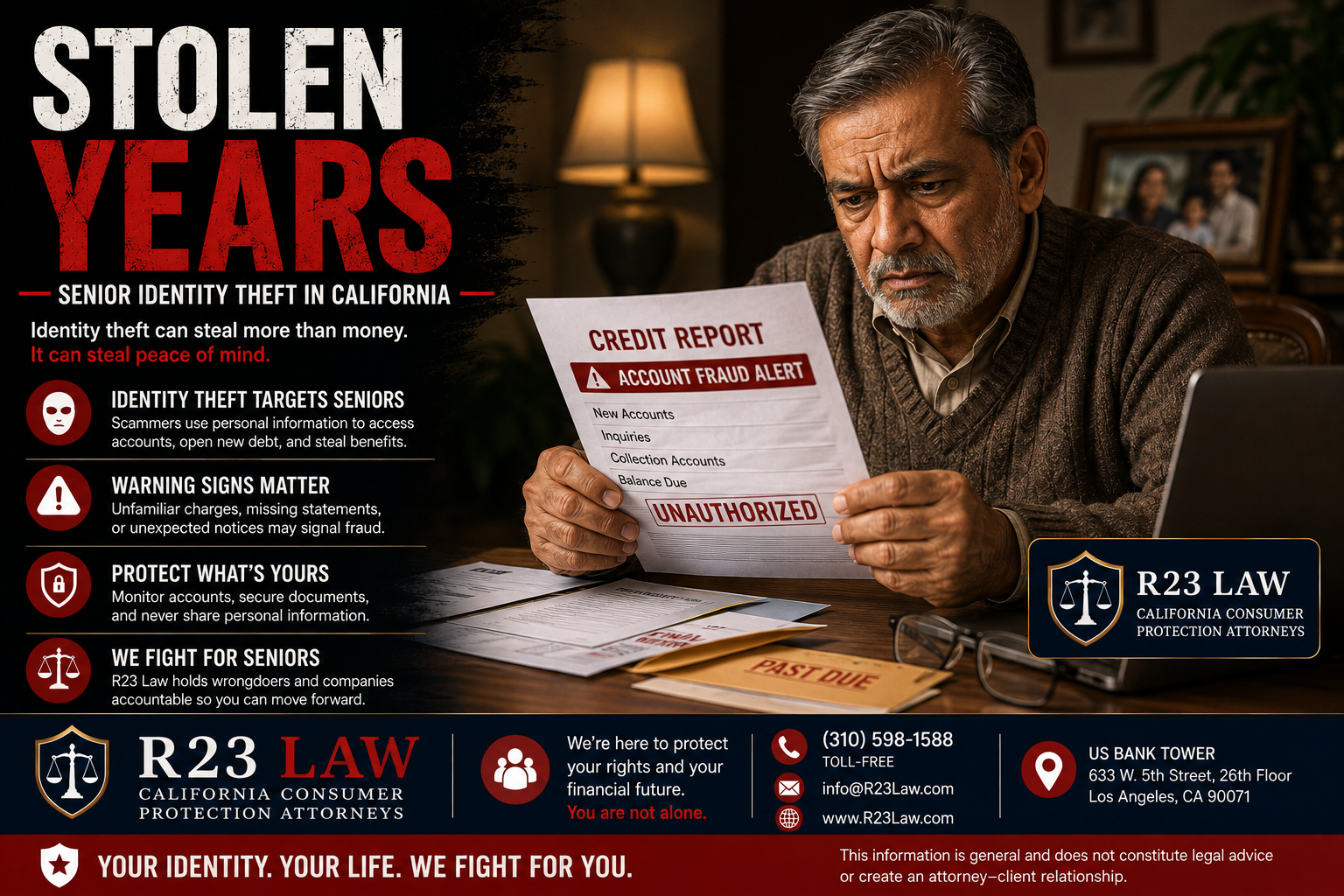 STOLEN YEARS — Senior Identity Theft in California