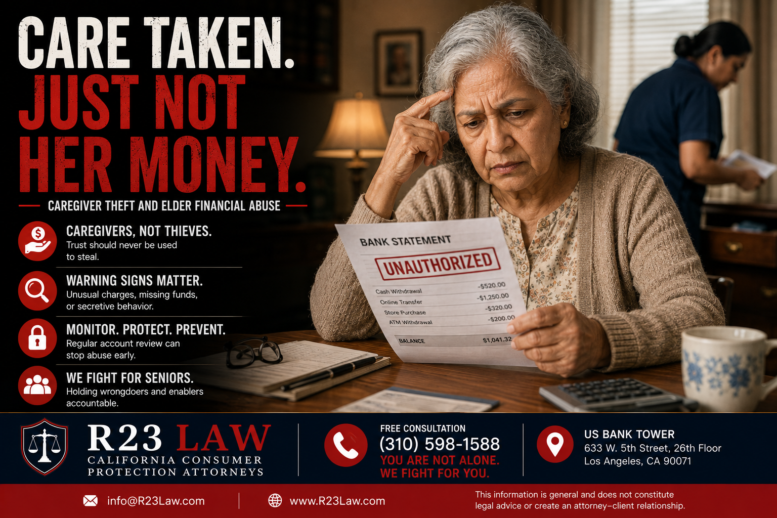 CARE TAKEN — Caregiver Theft and Elder Financial Abuse