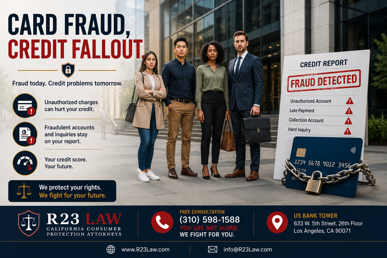 CARD FRAUD, CREDIT FALLOUT — When Fraud Hits Your Credit Report