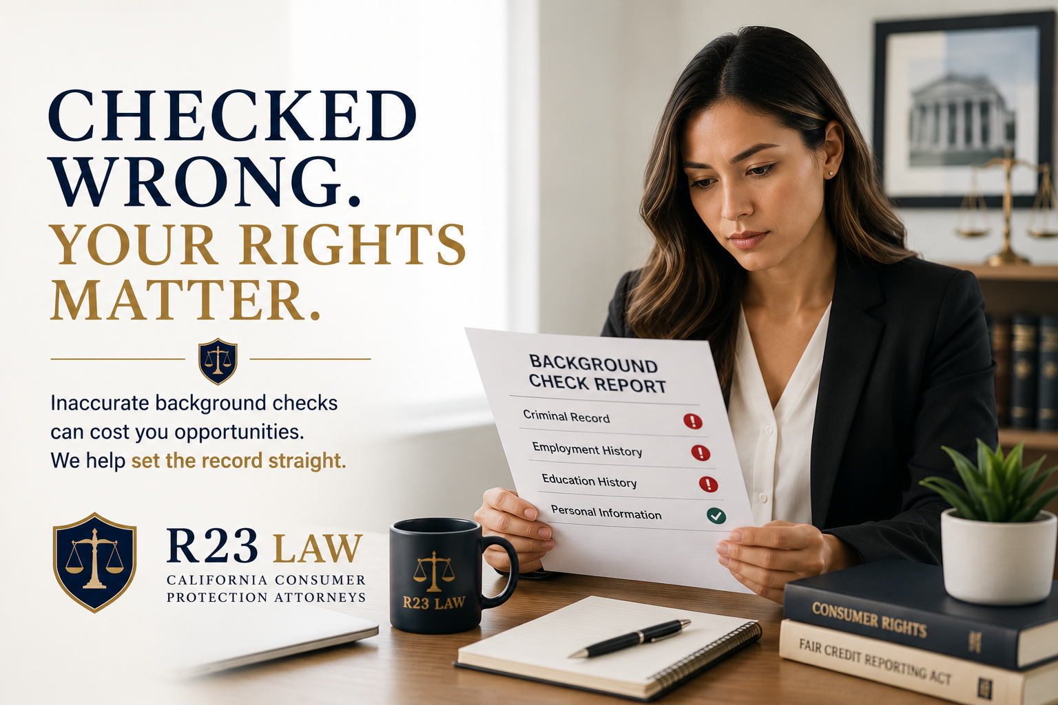 CHECKED WRONG — Background Check Errors and Consumer Rights