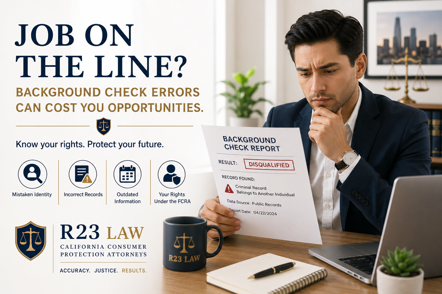 JOB ON THE LINE — Background Check Errors and FCRA Rights
