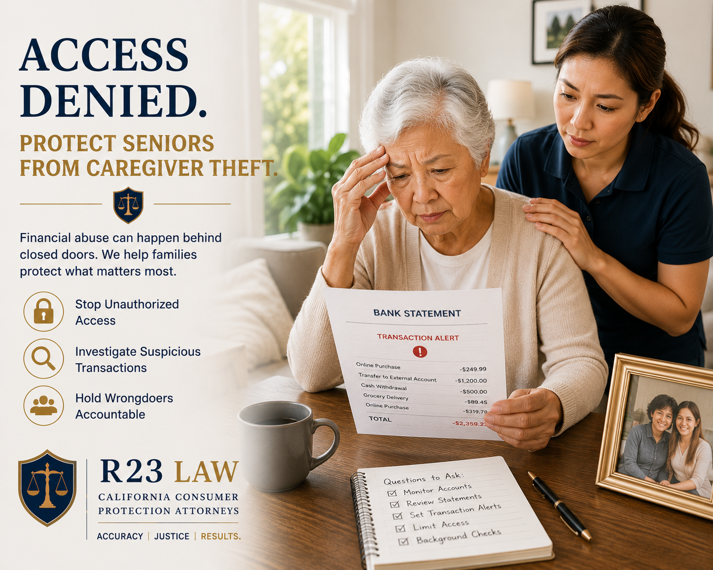 ACCESS DENIED — Caregiver Theft From Seniors