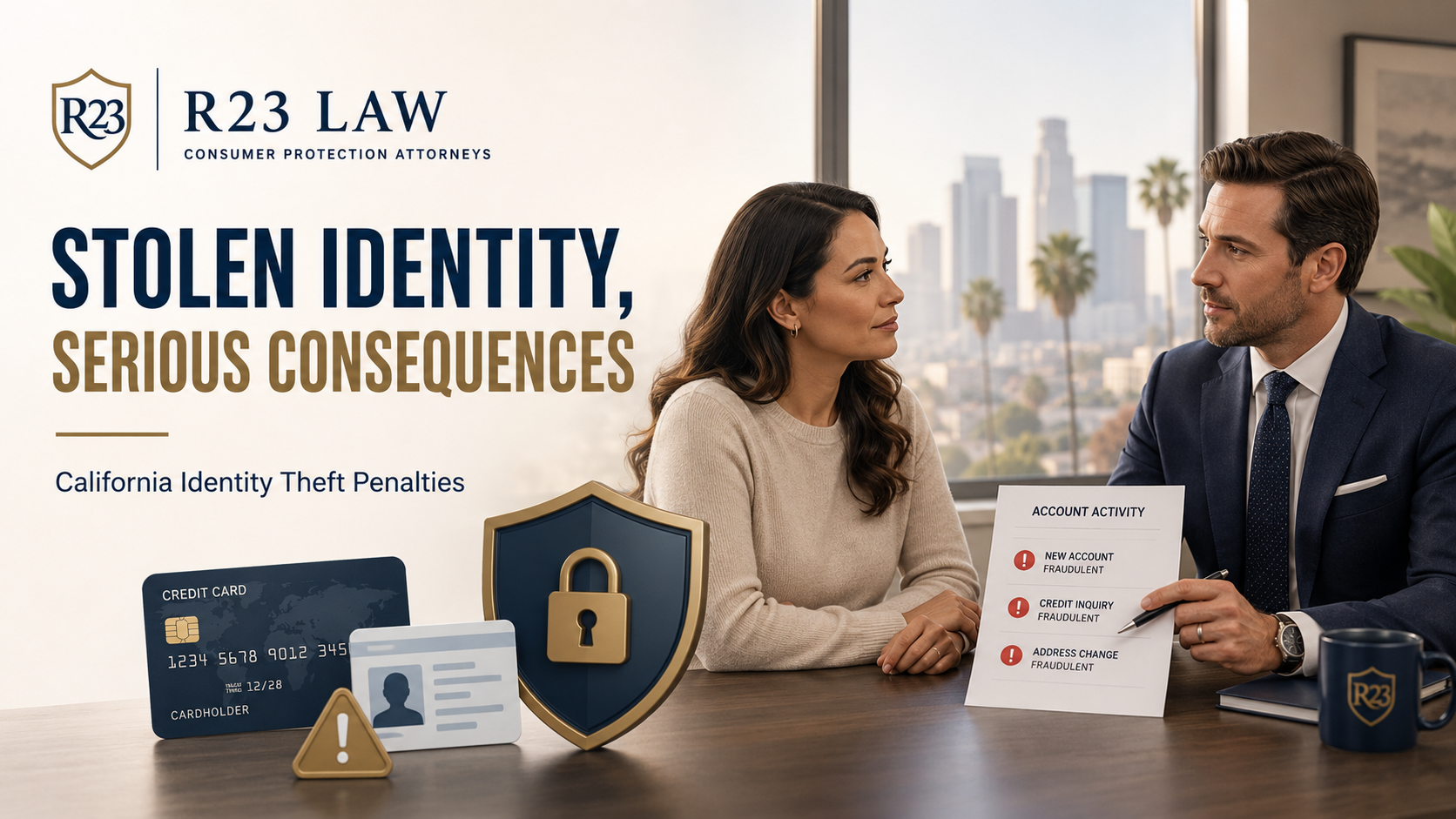 STOLEN IDENTITY, SERIOUS CONSEQUENCES — California Identity Theft Penalties