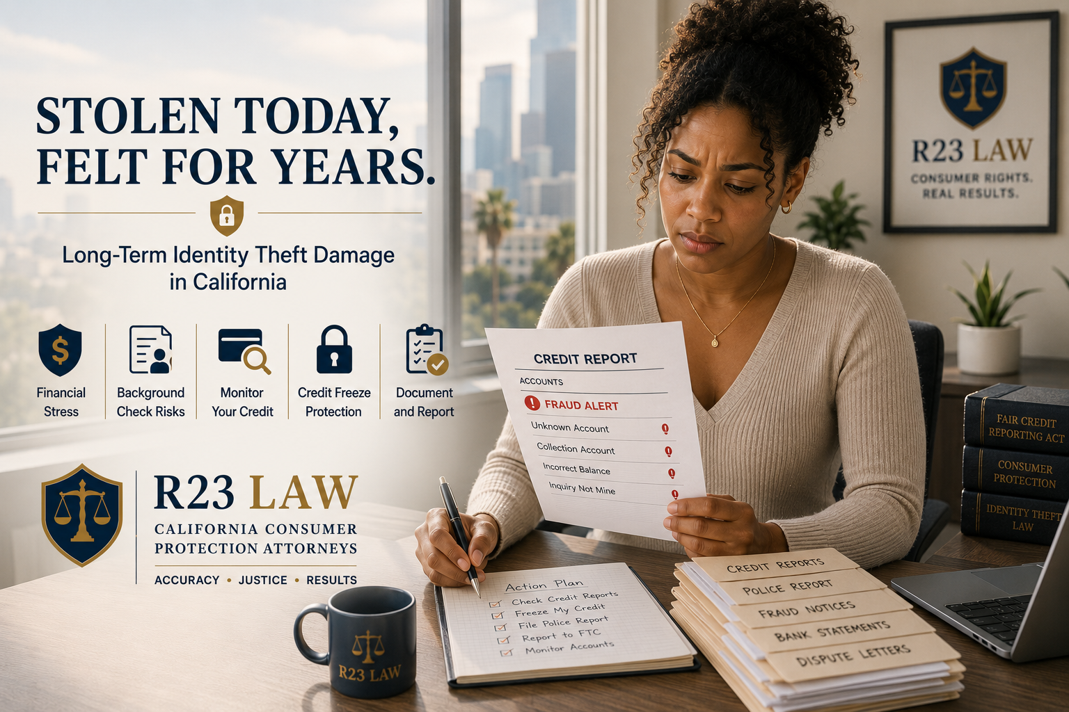 STOLEN TODAY, FELT FOR YEARS — Long-Term Identity Theft Damage in California