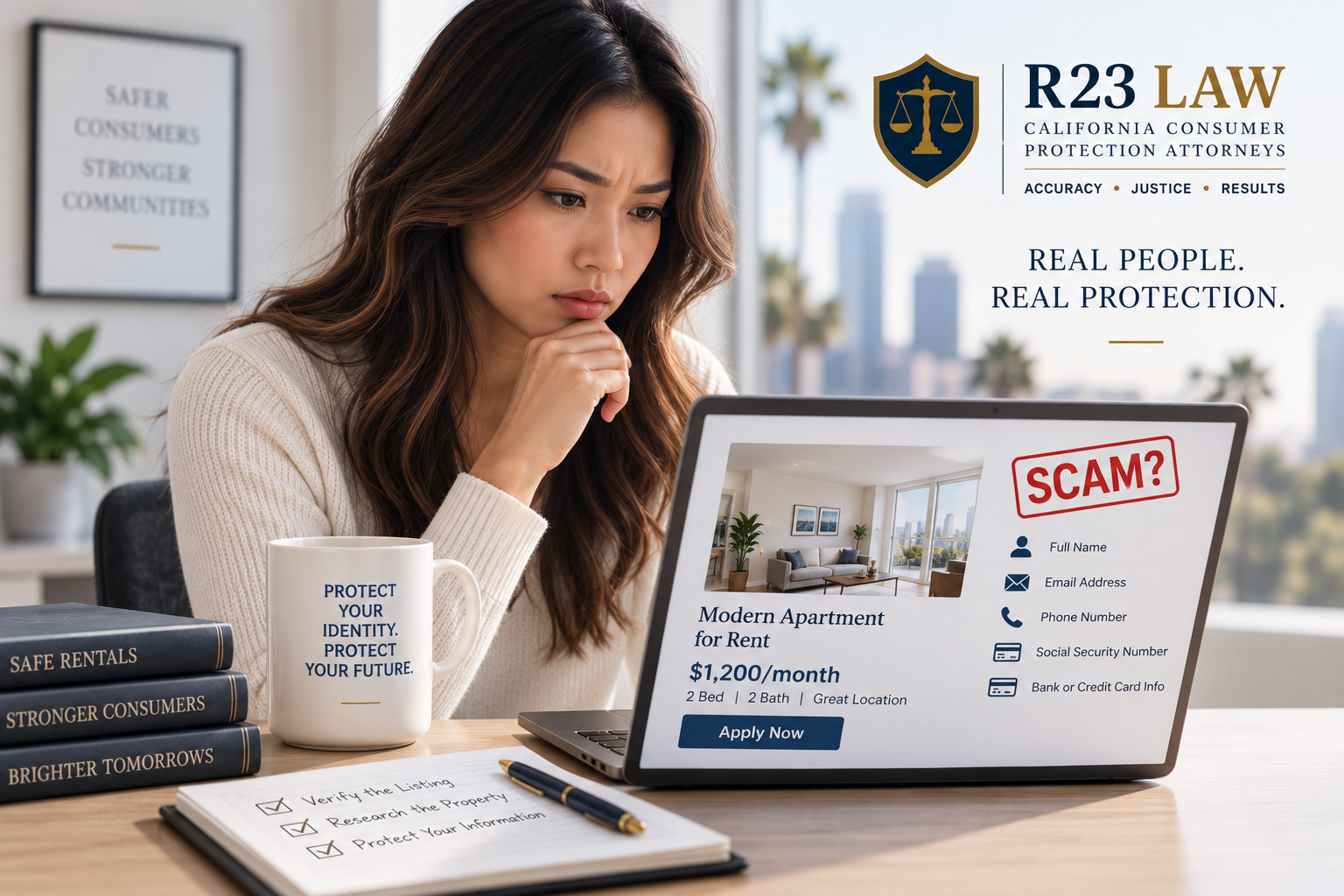 RENTAL LISTING, IDENTITY MISSING — Fake Rental Scams in California