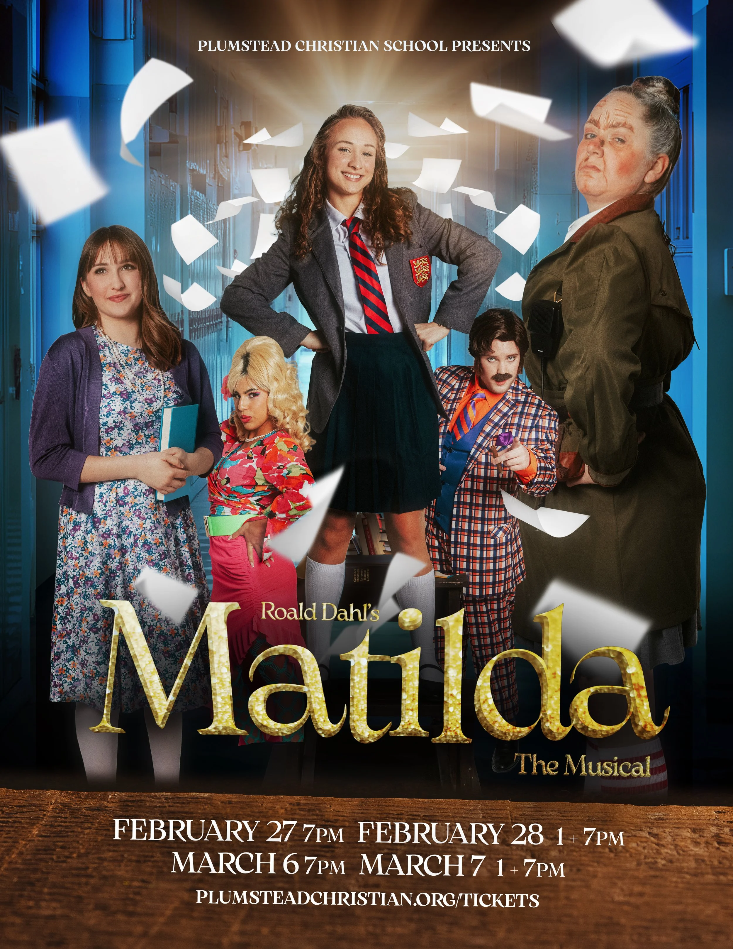 Plumstead Christian School Presents: Matilda — SEAN WORTH STUDIO