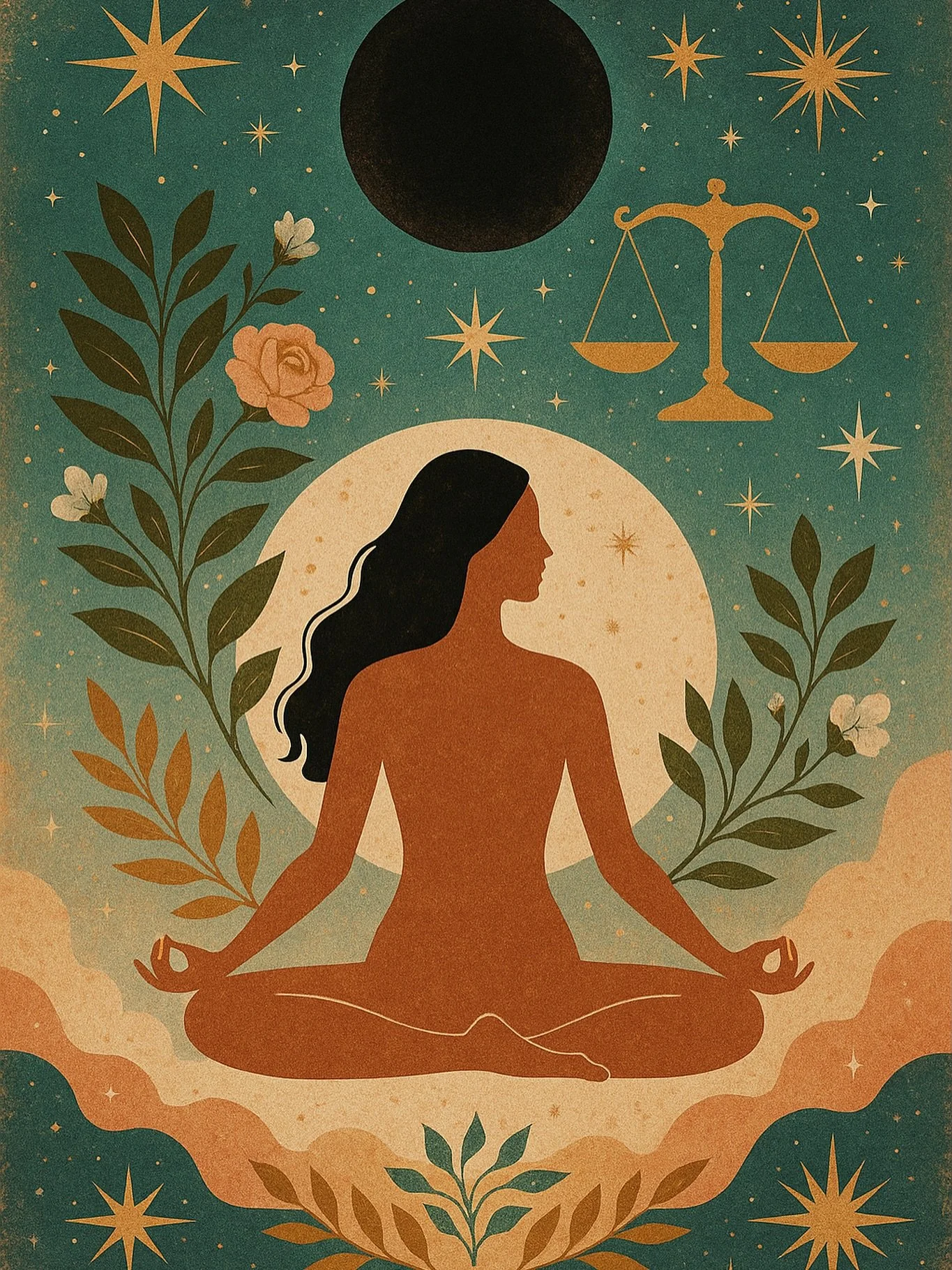 🌑✨ Libra New Moon

A quiet reset under tonight&rsquo;s Libra New Moon &mdash; an invitation to pause, breathe, and come back to balance.

This moon opens a space to soften into your own rhythm &mdash; between doing and being, giving and receiving, m