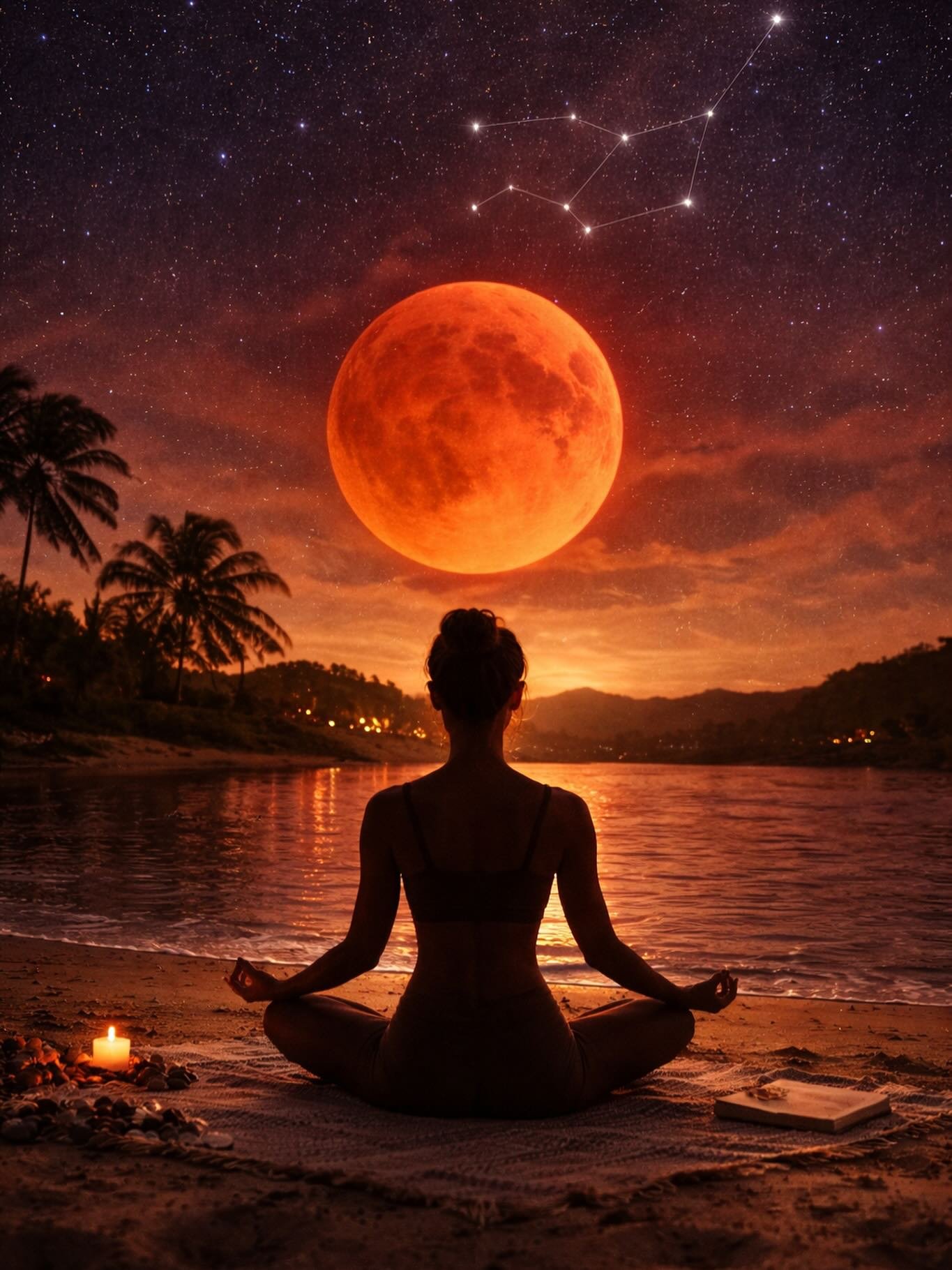 Tonight&rsquo;s Full Moon in Virgo rises as a Blood Moon, a moment of shadow and illumination.

Virgo energy invites refinement.
Not perfection - but clarity.
Not criticism - but conscious tending.

This is a beautiful night to come back to the detai