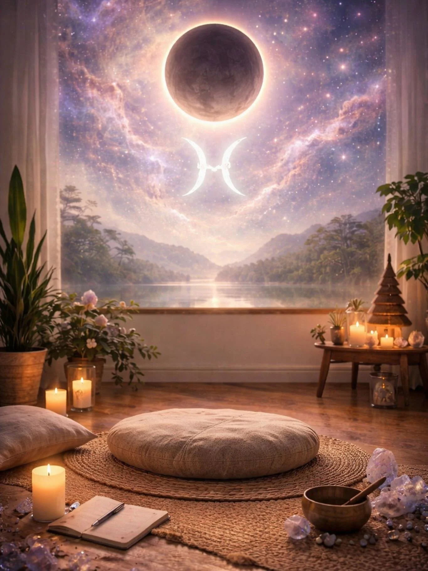 There&rsquo;s something about this month&rsquo;s new moon that feels like a quiet exhale.
Not a push forward&hellip; but a softening back.

At Tiroana, the moon isn&rsquo;t something to follow rigidly or get right.
It&rsquo;s simply something you mig