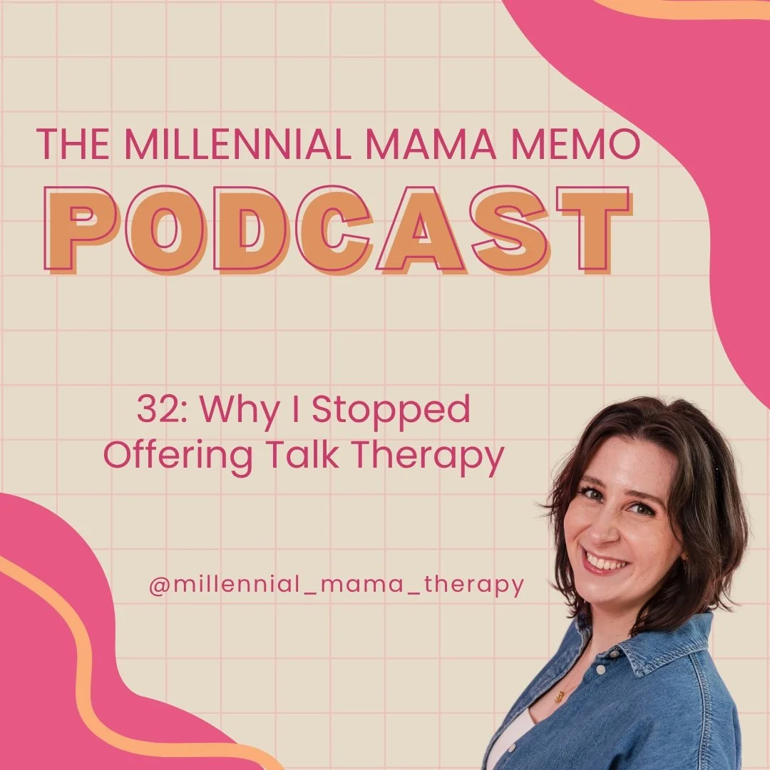 The Millennial Mama Memo Podcast | Episode 32: Why I Stopped Offering Talk Therapy

NEW EPISODE OUT NOW (link in bio to listen on Spotify + YouTube!)

🌸 Millennial Mama Mix: A recap of all our fall break fun! Tahoe, an airshow with all the fireworks