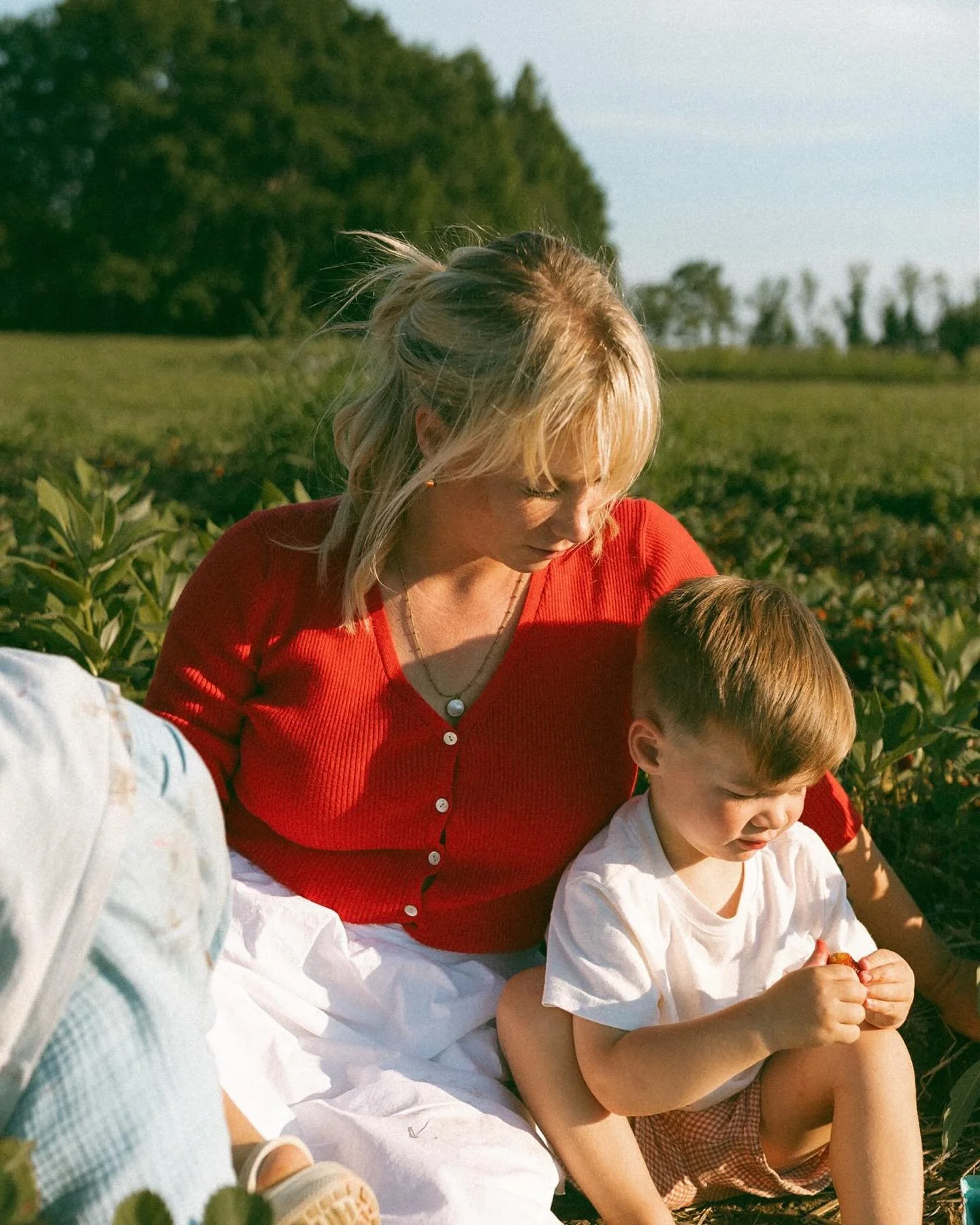 Part two of strawberry picking with the Hoyle fam! Actually featuring the strawberry picking and not just the aftermath ice cream eating hehe! 🍓 

Captured on digital, film and Polaroids.