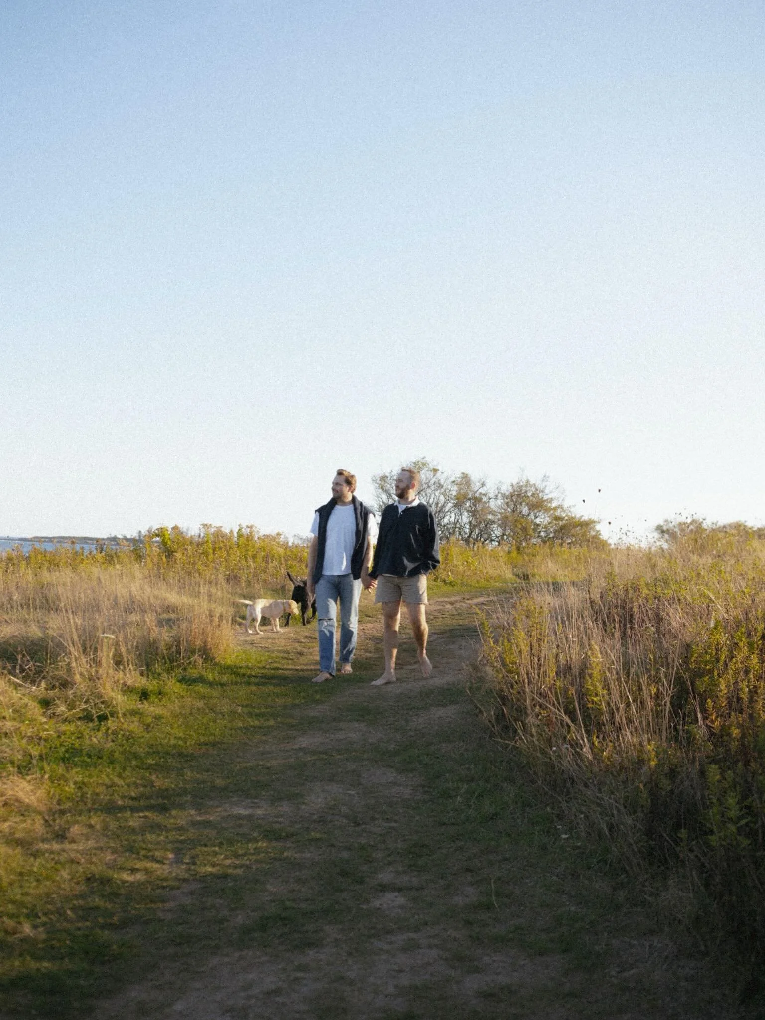 An afternoon with Alex &amp; Joe and the sweetest pups last year - finally sharing! ❤️&zwj;🔥