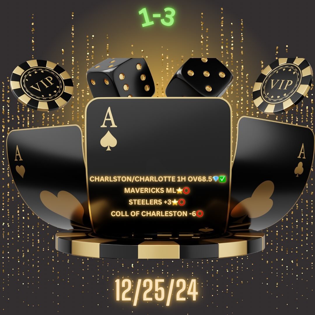 ACE&spades;️ with a huge $20,000 DIAMOND 💎 EXCLUSIVE WINNER . That&rsquo;s 5 straight DIAMOND WINNERS and an incredible 19-2 $20,000 DIAMOND BETS YTD💰💰💰

🔸144-59 DIAMOND Exclusive 💎 YTD💰💰

#betting #bettingtips #dailyfantasysports #fanduel #f