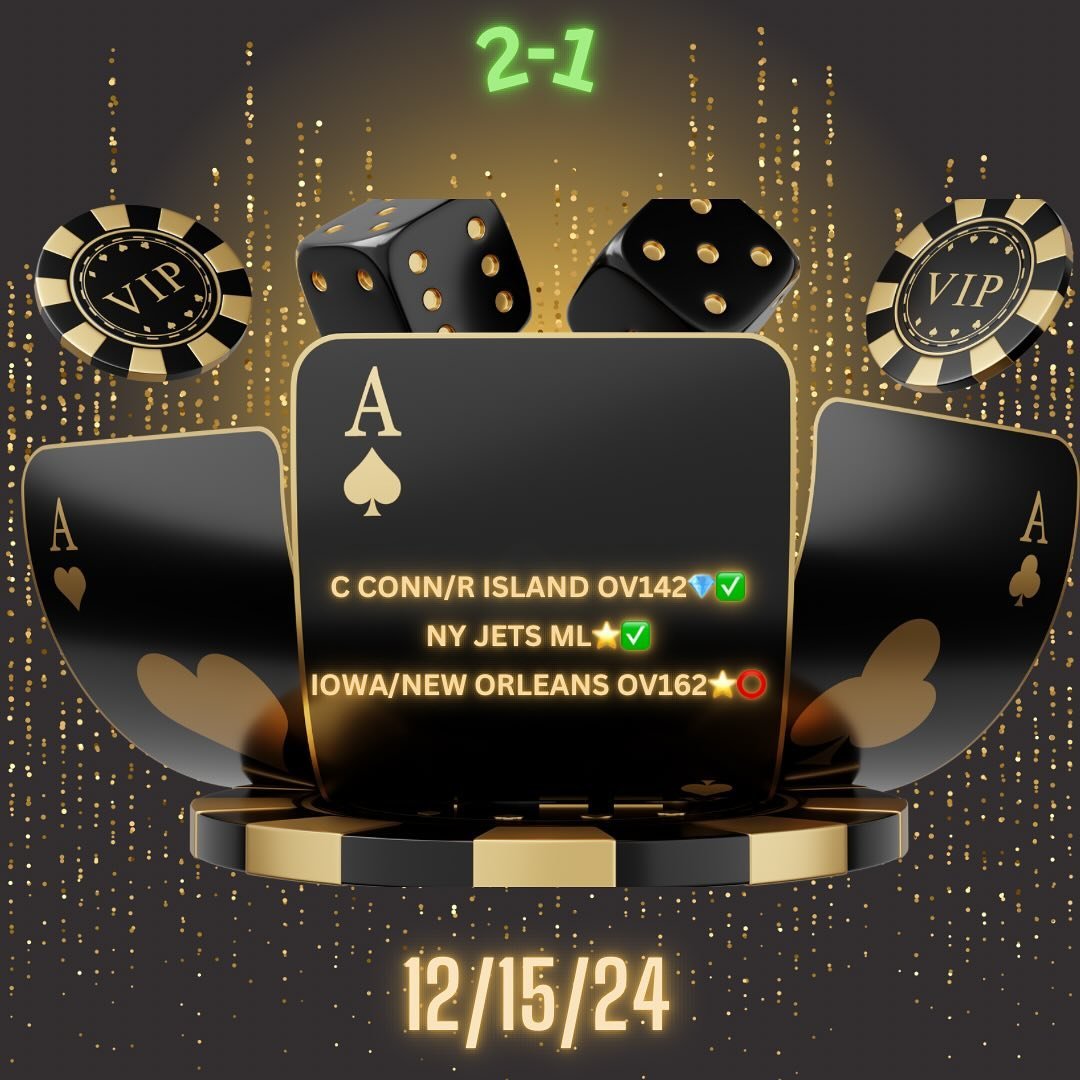 ACE&spades;️ with another huge $20,000 DIAMOND EXCLUSIVE WINNER . Make that 14-2 DIAMOND EXCLUSIVE RUN and 17-1 $20,000 💎 BETS YTD. Team is on an absolute heater 🔥🔥🔥

🔸136-56 DIAMOND Exclusive 💎 YTD💰💰

#betting #bettingtips #dailyfantasysport