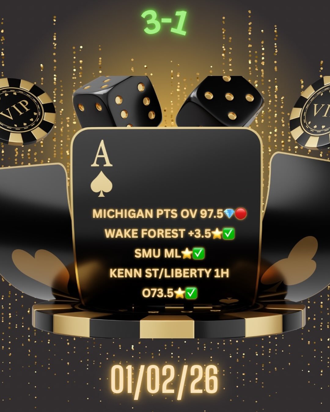 ACE&spades;️ falls short on a 3-1 slate . Sweep falls short by 2 pts, hairline losses, let&rsquo;s get it all back 👊

6-1 RUN💰💰💰

#betting #bettingtips #dailyfantasysports #fanduel #fanatics #draftkings #sportsbets #casino #tipster #bet365 #sport