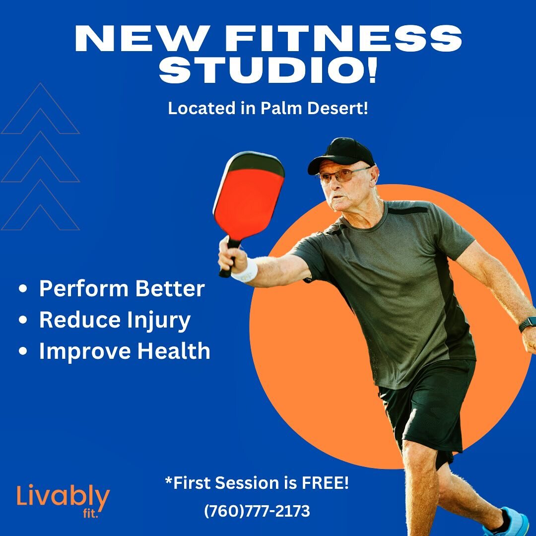 Get in shape for pickleball!

Our coaches work with competitive players in the Coachella Valley to keep them in shape and injury free.

Learning how to train properly will give you amazing benefits on and off the court.

✅ Improved balance and mobili