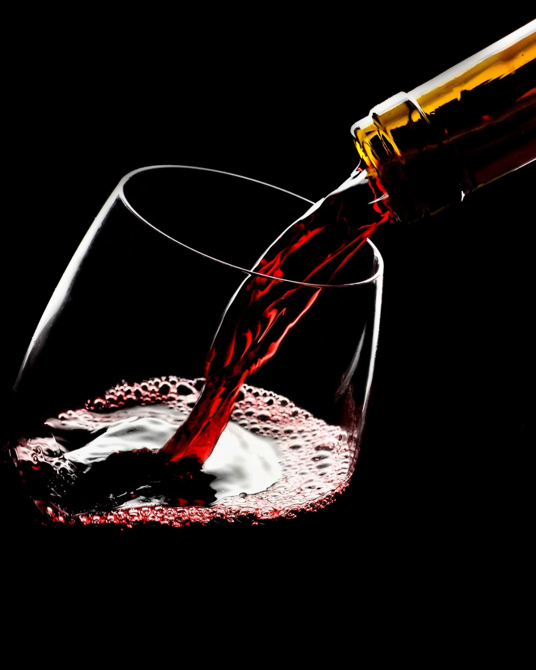 A pour of Italian red wine, such as Valpolicella Ripasso or Amarone, at Desotos Eatery in Toronto.