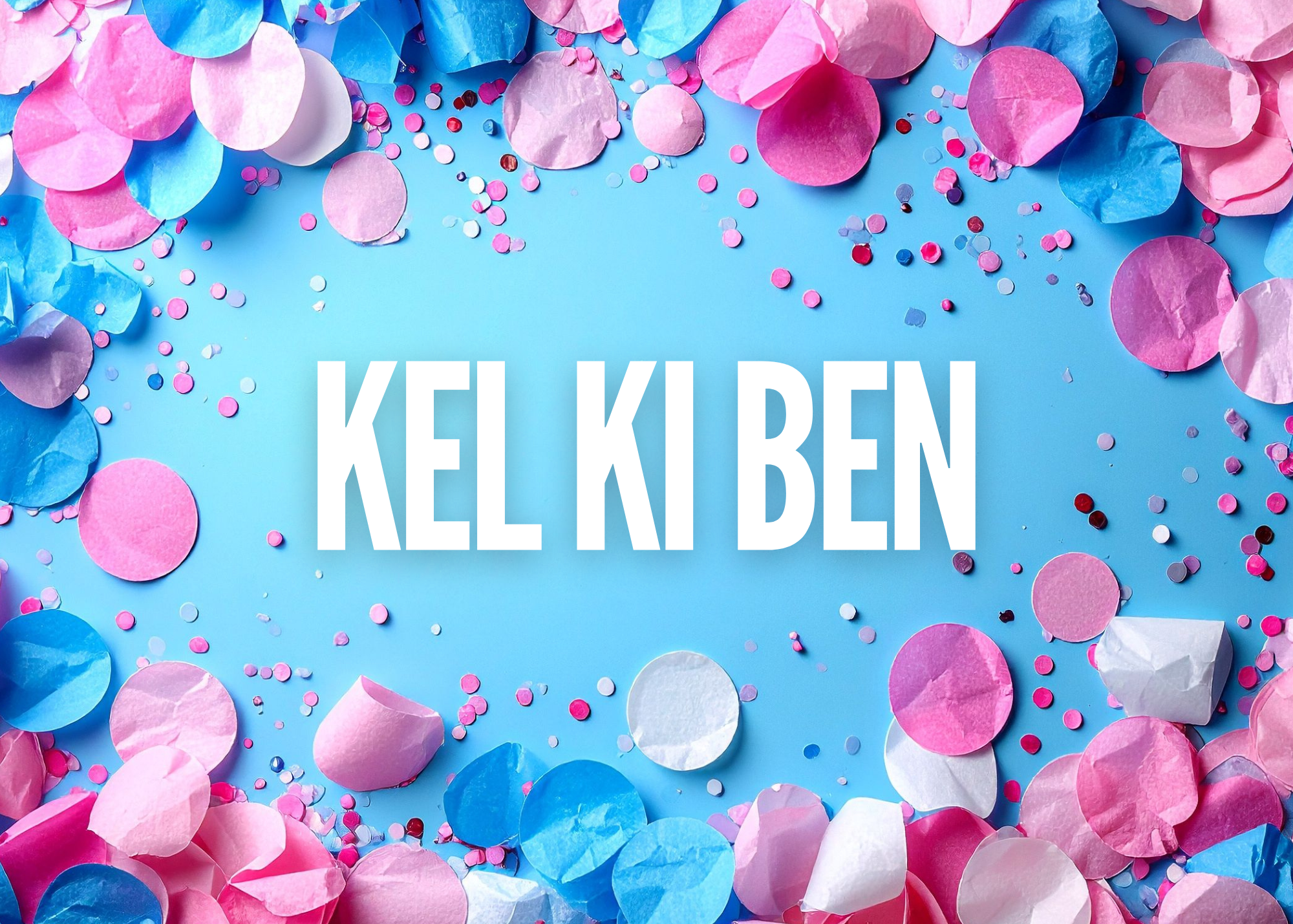 Gender Reveal 3- Kriolu