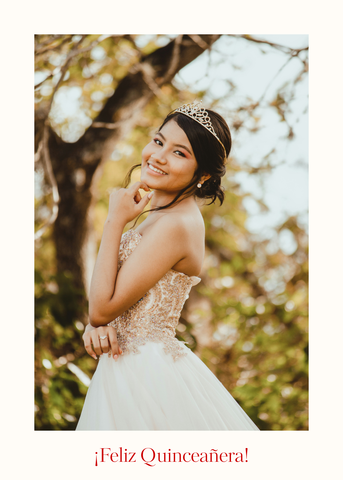 Happy Quinceañera- Spanish