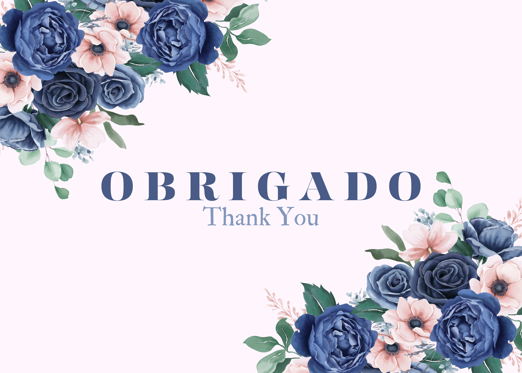 Thank you 2- Portuguese