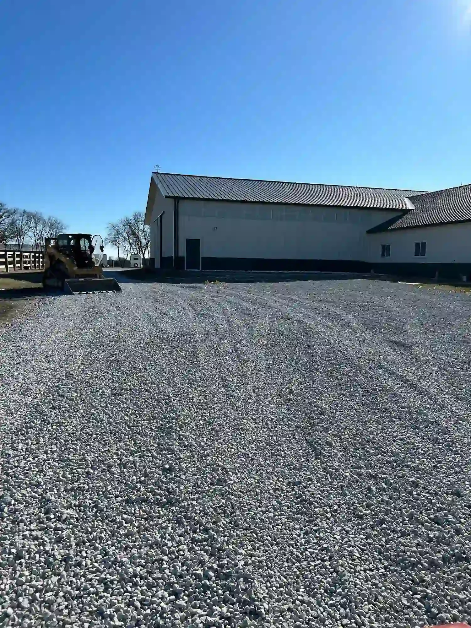 Gravel Parking Lot