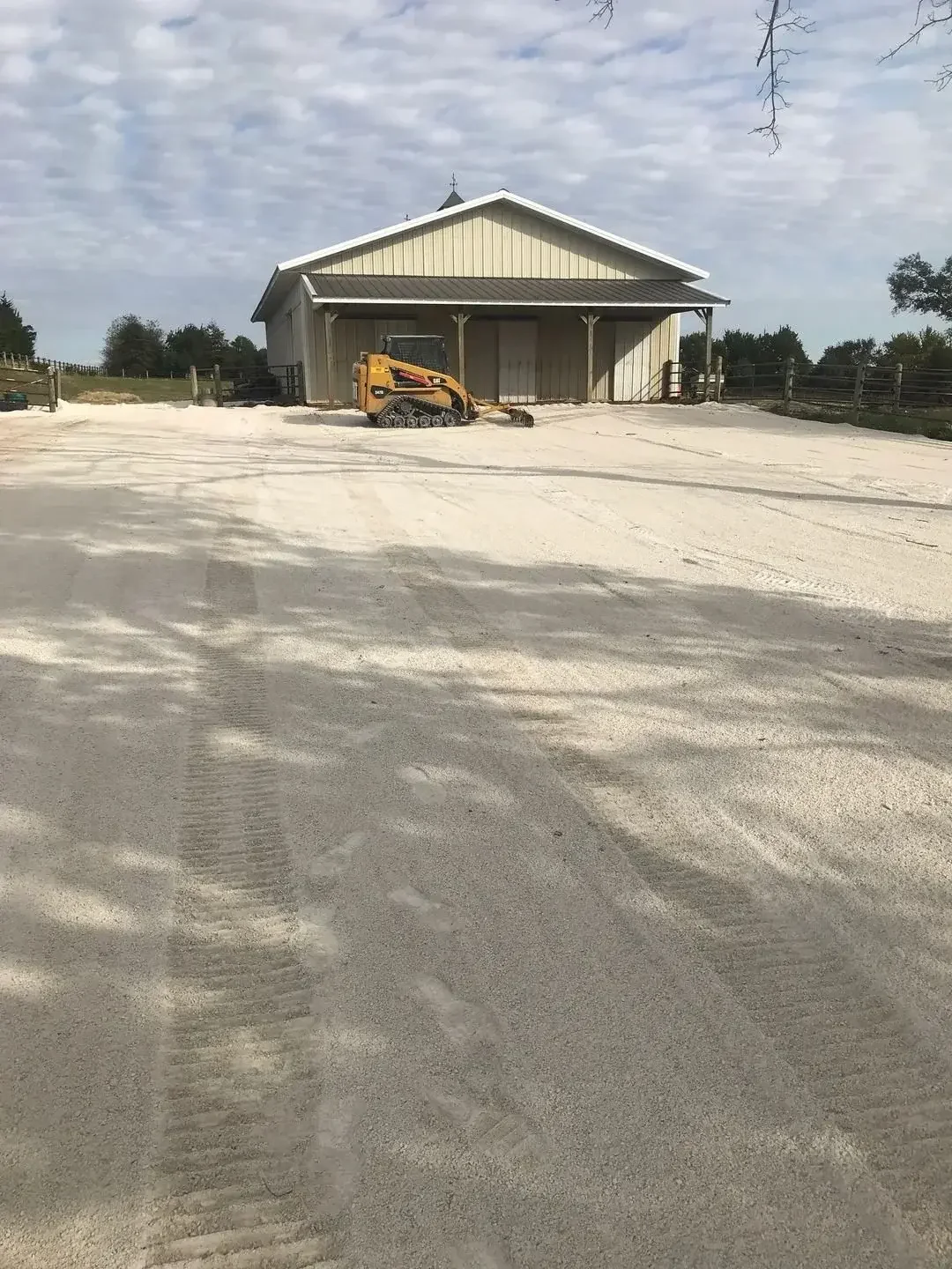 Gravel Parking Lot