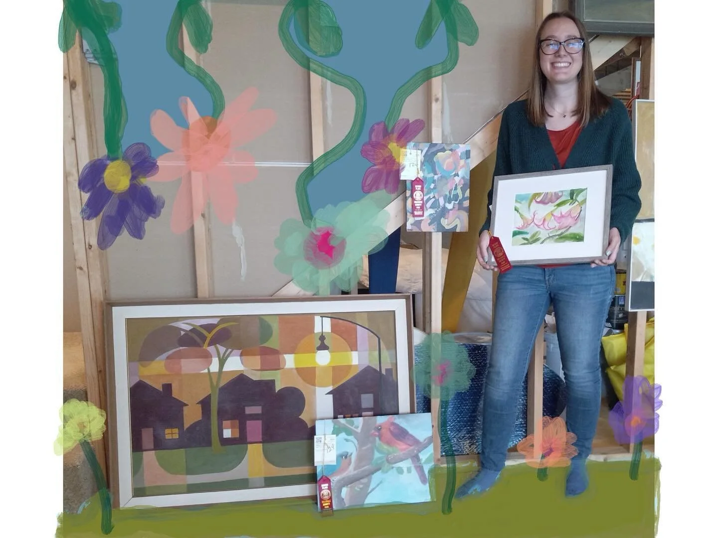 Last week I was able to participate in my local county fair. I submitted four pieces and three of them got second place ribbons in their catergories. I was stunned. I didn&rsquo;t think I would walk away with a ribbon let alone three of them! I&rsquo