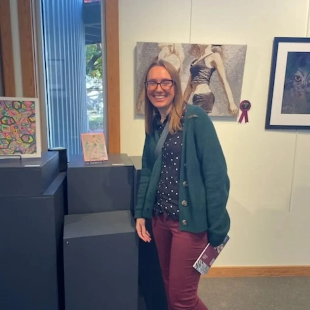 Was super excited and honor to have my work in the Kavanagh Gallery @finelinecreativeartscenter my piece Swooning was featured in their show Images and Illusions through November 20th in St Charles, IL. A show you don't want to miss! If you can go se