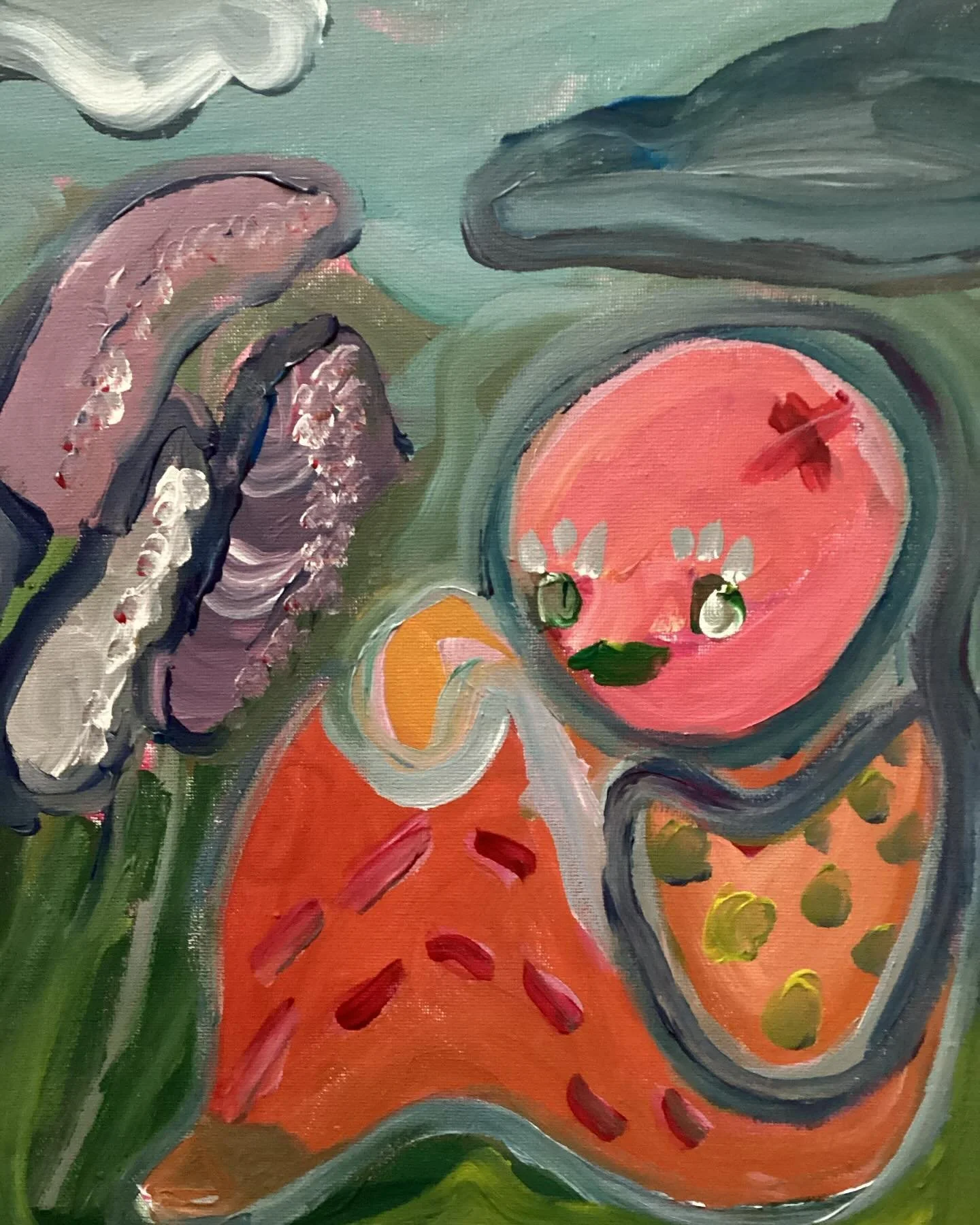 Radiating Blue
Acrylic on Canvas
11 x 14
2024