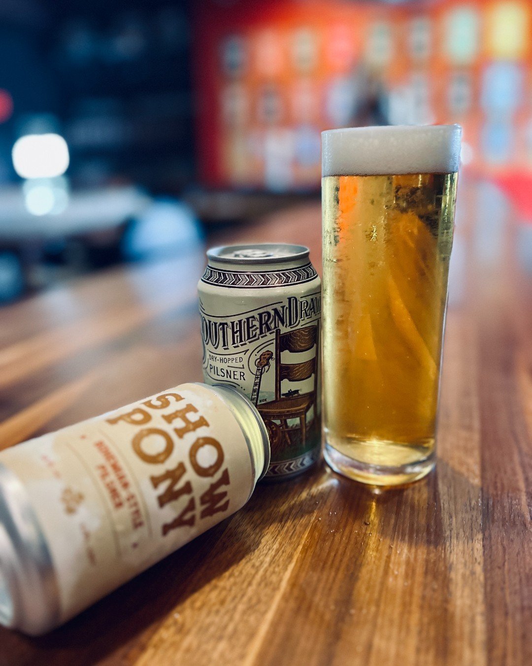 Show Pony | Southern Drawl | Pub Pils 

You know you love them, but do you know the difference? 

All three nuanced pilsners are available at the brewery right now, so we wanted to share a little extra info to help you decide which is the right one f