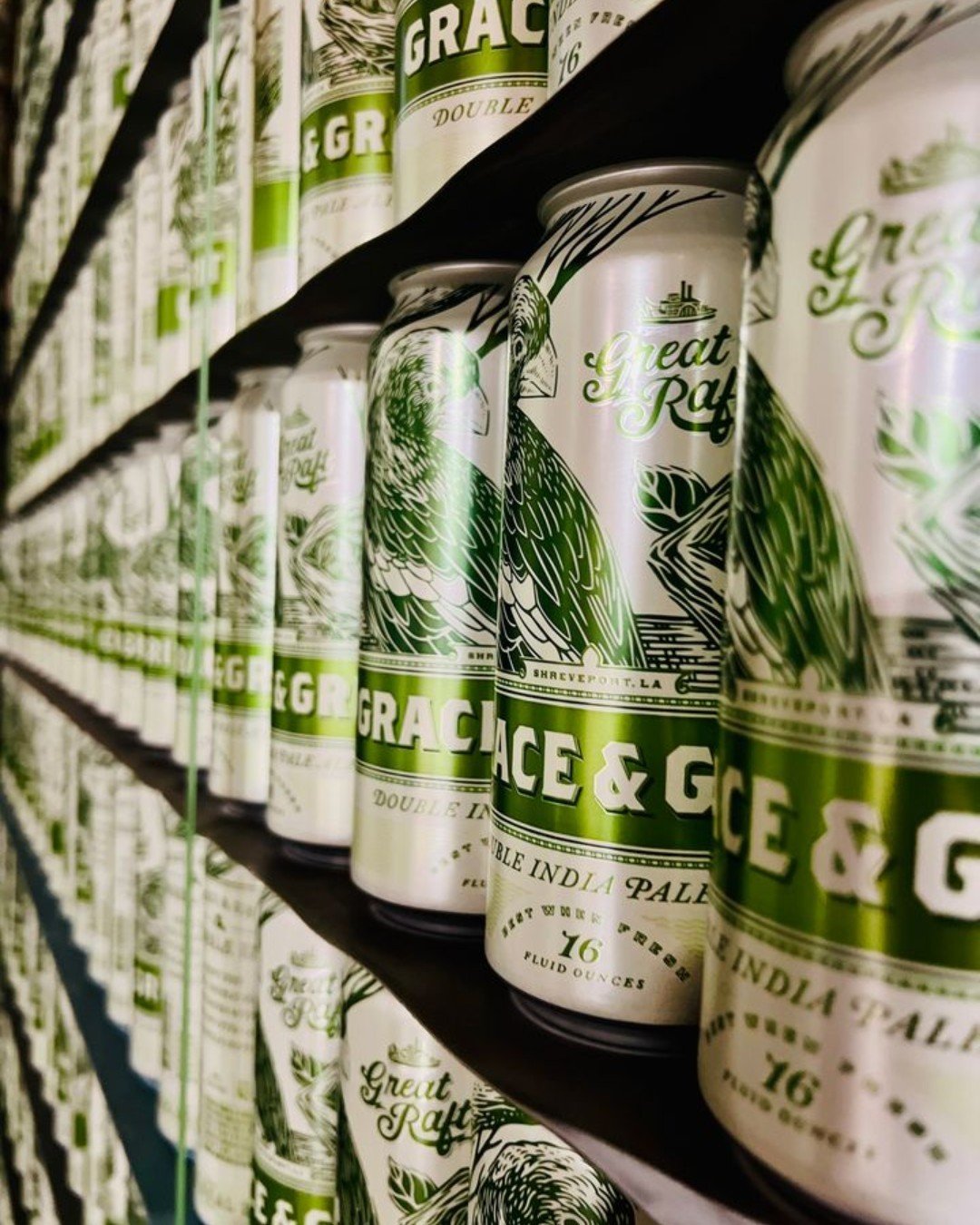 We promised y'all more Grace &amp; Grit in 2024, and we weren't lyin'. Take a look at these beautiful, fully printed cans that just landed at the brewery. 😍  We're filling them up and sending them out next week. Available starting Tuesday from the b