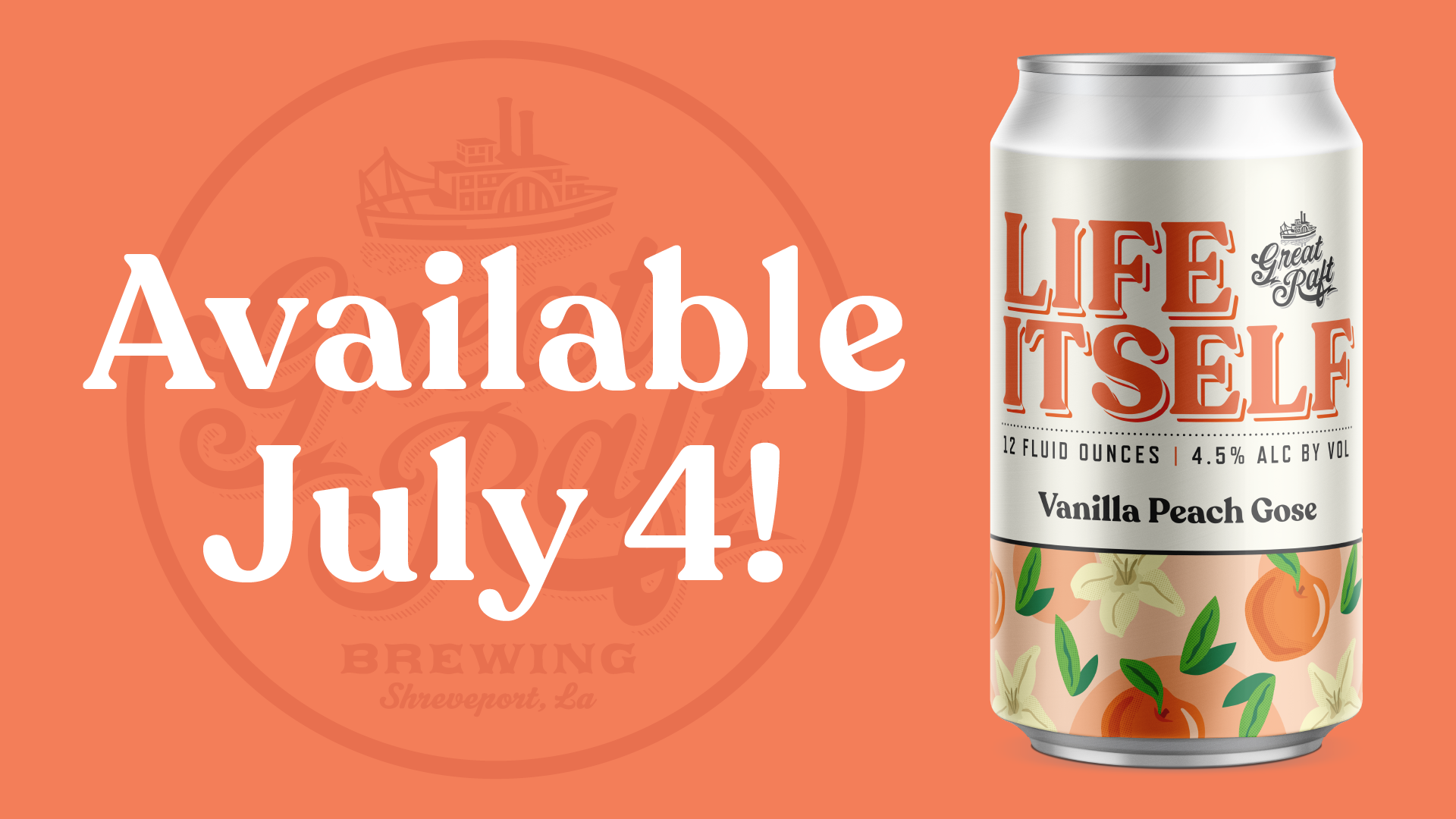 Life Itself: Vanilla Peach Release