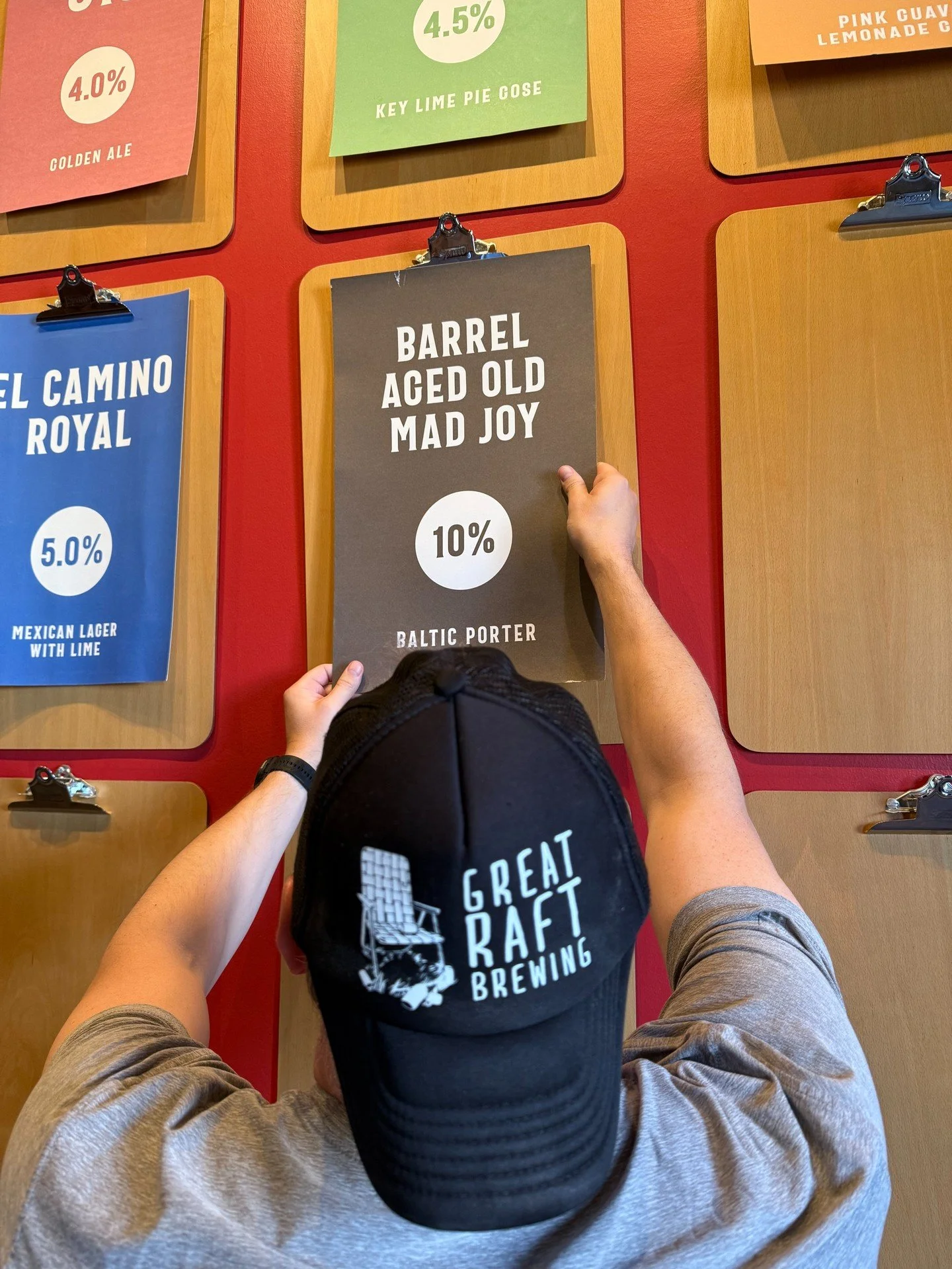 We nicely asked Andrew to tap something special from his private stash. He obliged.

2021 Heaven Hill Barrel Aged Old Mad Joy, now on tap. Get some!