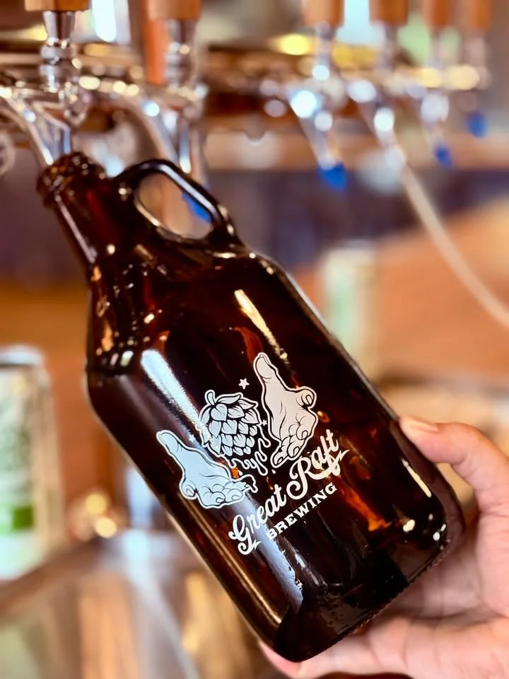 Open early at noon today. We've got new growlers in stock with 10 different beers available for half-priced fills until 6 pm today. Put some good beer on the table this Thanksgiving.