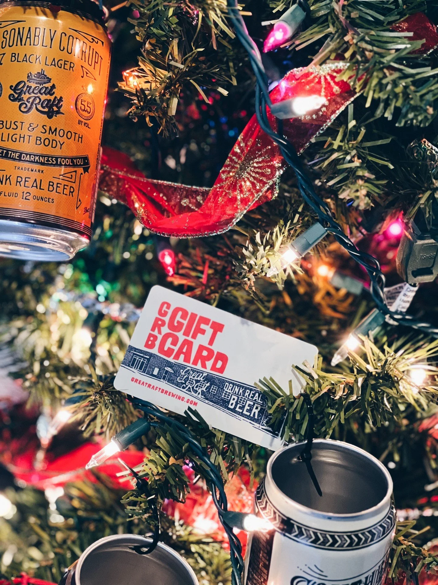 The gift that keeps on giving. From now until Dec 24, receive a free beer when you buy a gift card of $35 or more.